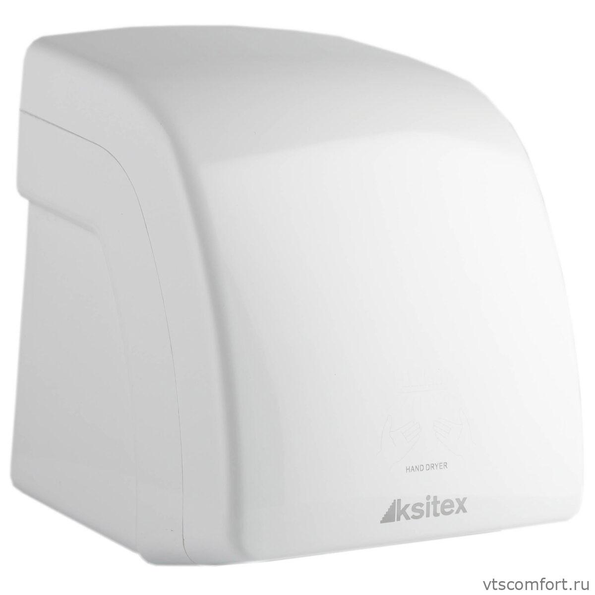 Фото Автоматическая сушилка для рук Ksitex M-1800-1 белая пластиковая Изображение Автоматическая сушилка для рук Ksitex M-1800-1 белая пластиковая