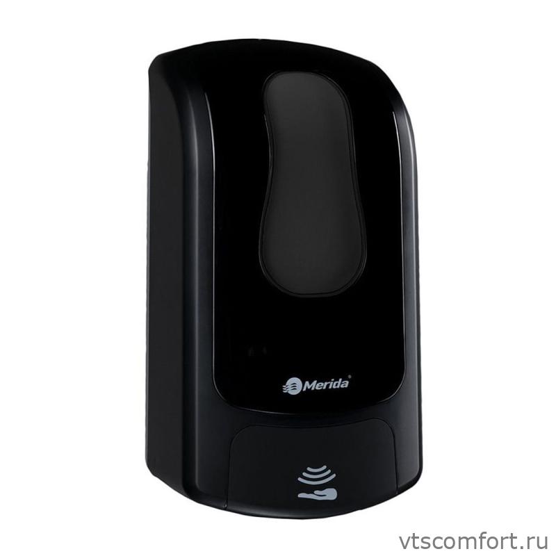 Фото Дозатор для жидкого мыла Merida One 1000 мл черный наливной DEC101 Изображение Дозатор для жидкого мыла Merida One 1000 мл черный наливной DEC101