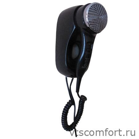 Фото Фен для волос Ksitex F-1400 BC 1400 Вт черный настенный Изображение Фен для волос Ksitex F-1400 BC 1400 Вт черный настенный