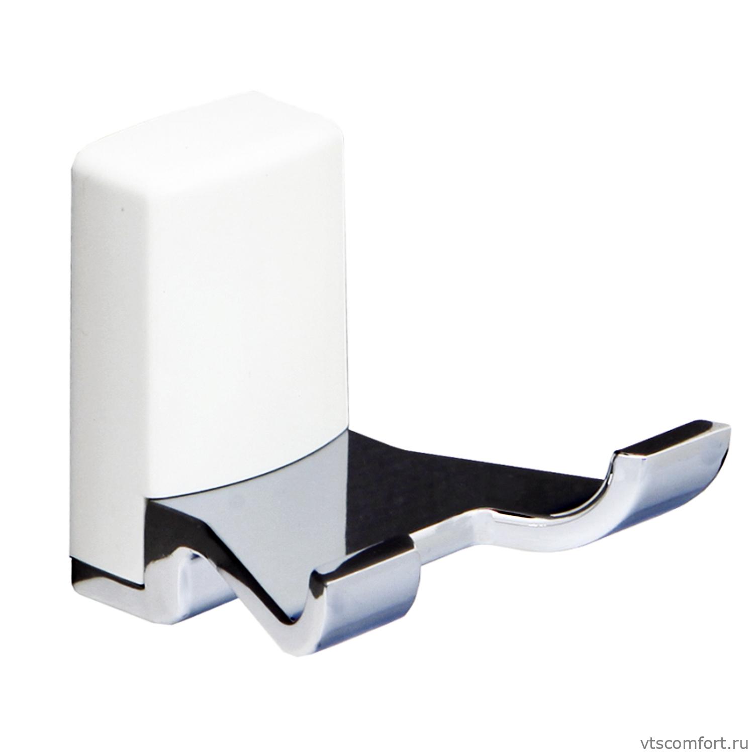 Фото Leine K-5023DWHITE (ранее К-5023WHITE) Крючок двойной Изображение Leine K-5023DWHITE (ранее К-5023WHITE) Крючок двойной