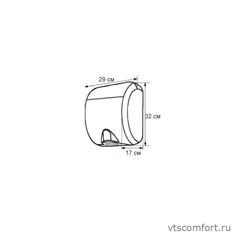 Фото Merida Turbo Jet EIB102 высокоскоростная сушилка для рук белая нержавейка Изображение Merida Turbo Jet EIB102 высокоскоростная сушилка для рук белая нержавейка