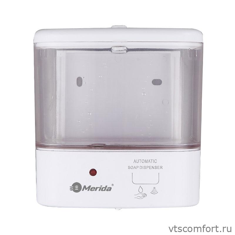 Фото Сенсорный дозатор для жидкого мыла Merida 1000 мл белый наливной Д116 Изображение Сенсорный дозатор для жидкого мыла Merida 1000 мл белый наливной Д116