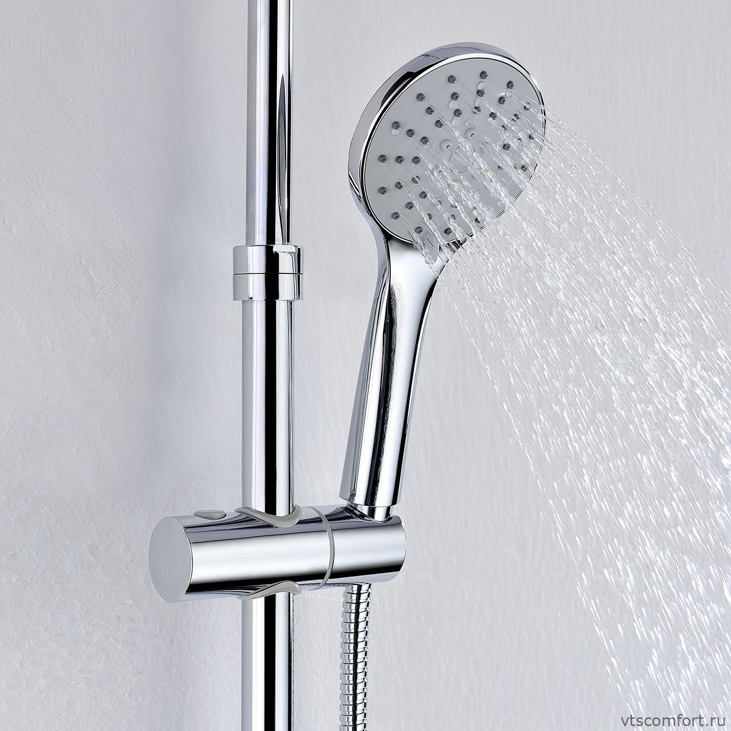 Фото WasserKraft A066 Душевой комплект Изображение WasserKraft A066 Душевой комплект