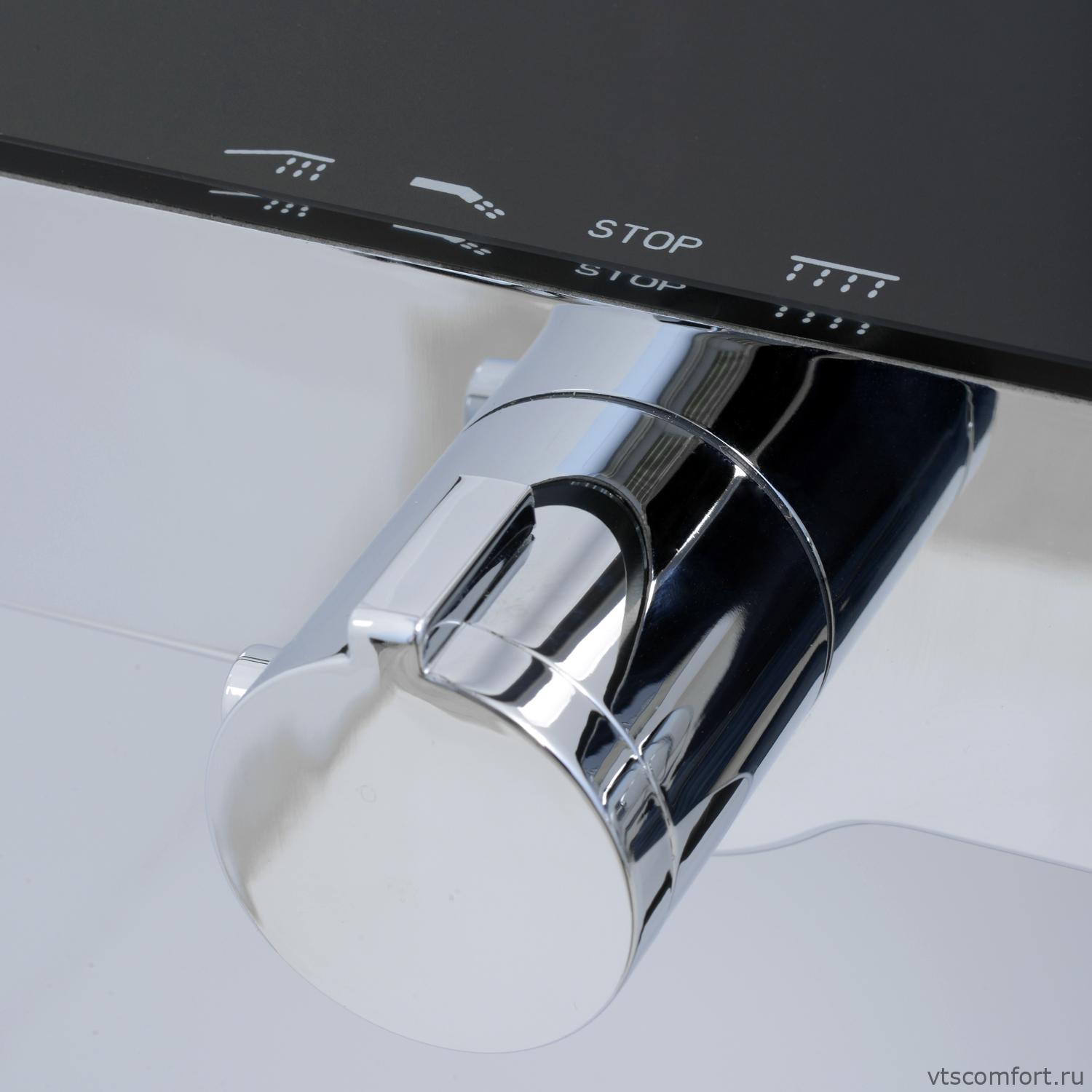 Фото WasserKraft A11401 Thermo Душевой комплект с термостатическим смесителем Изображение WasserKraft A11401 Thermo Душевой комплект с термостатическим смесителем