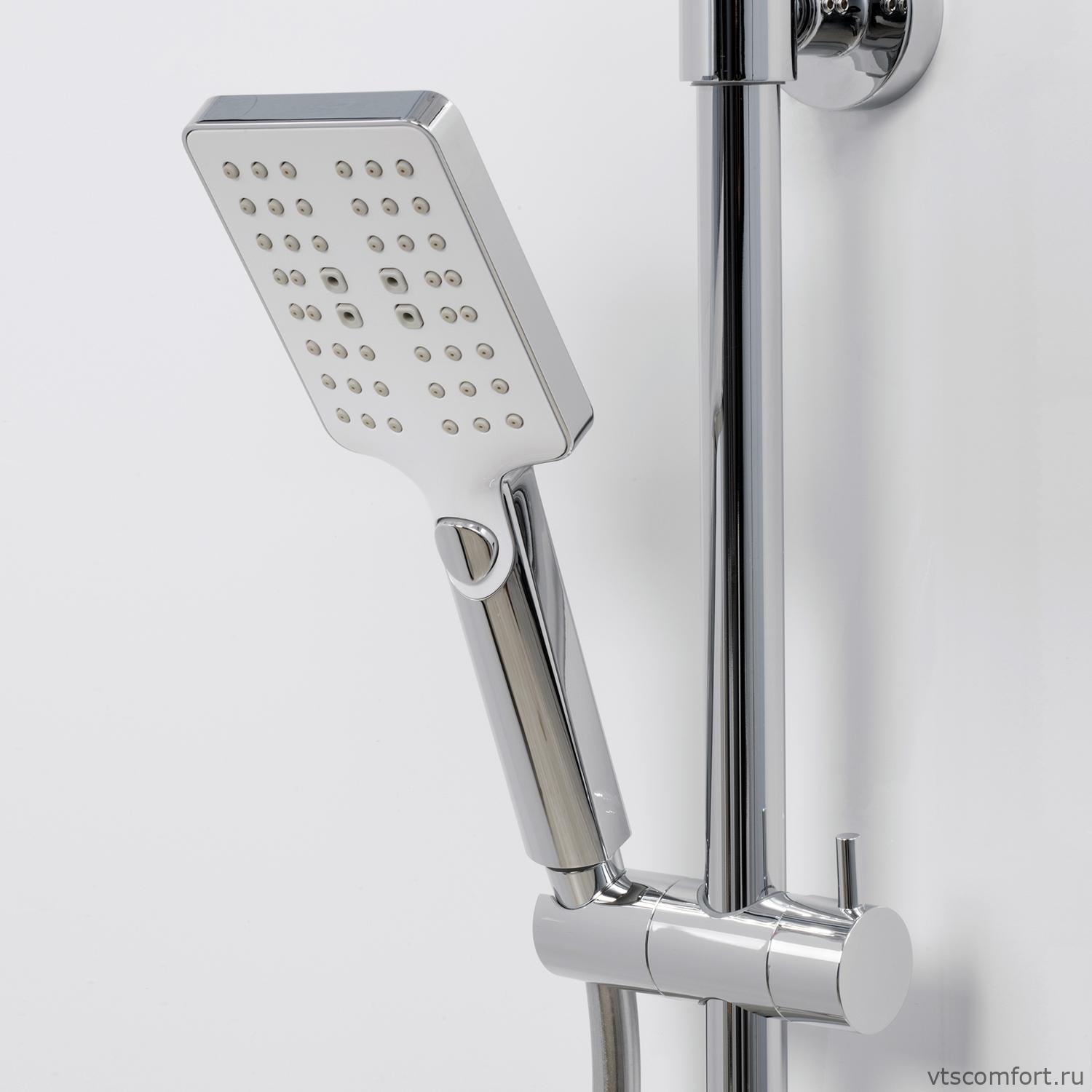 Фото WasserKraft A11301 Thermo Душевой комплект с термостатическим смесителем Изображение WasserKraft A11301 Thermo Душевой комплект с термостатическим смесителем