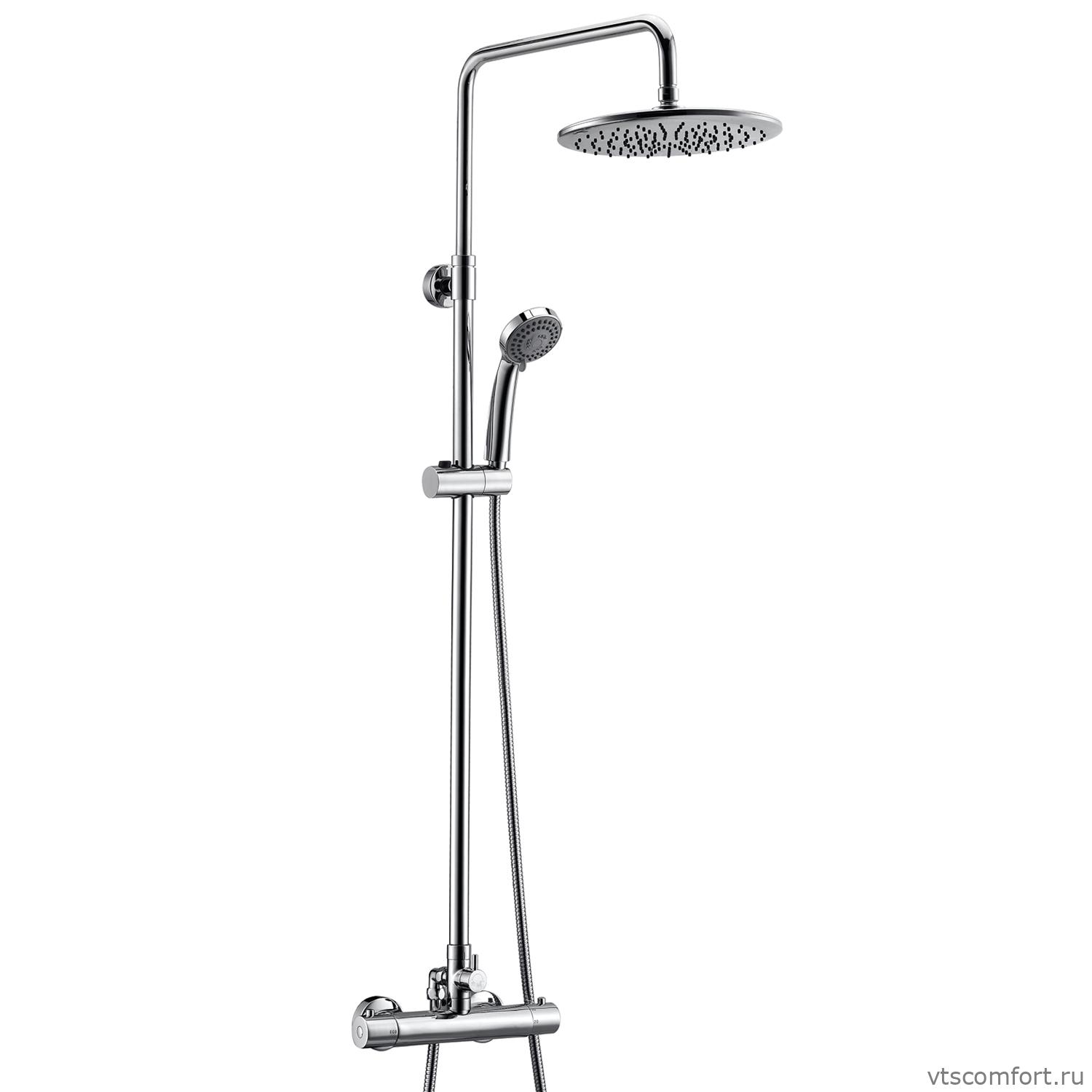 Фото WasserKraft A13302 Thermo Душевой комплект с термостатическим смесителем Изображение WasserKraft A13302 Thermo Душевой комплект с термостатическим смесителем
