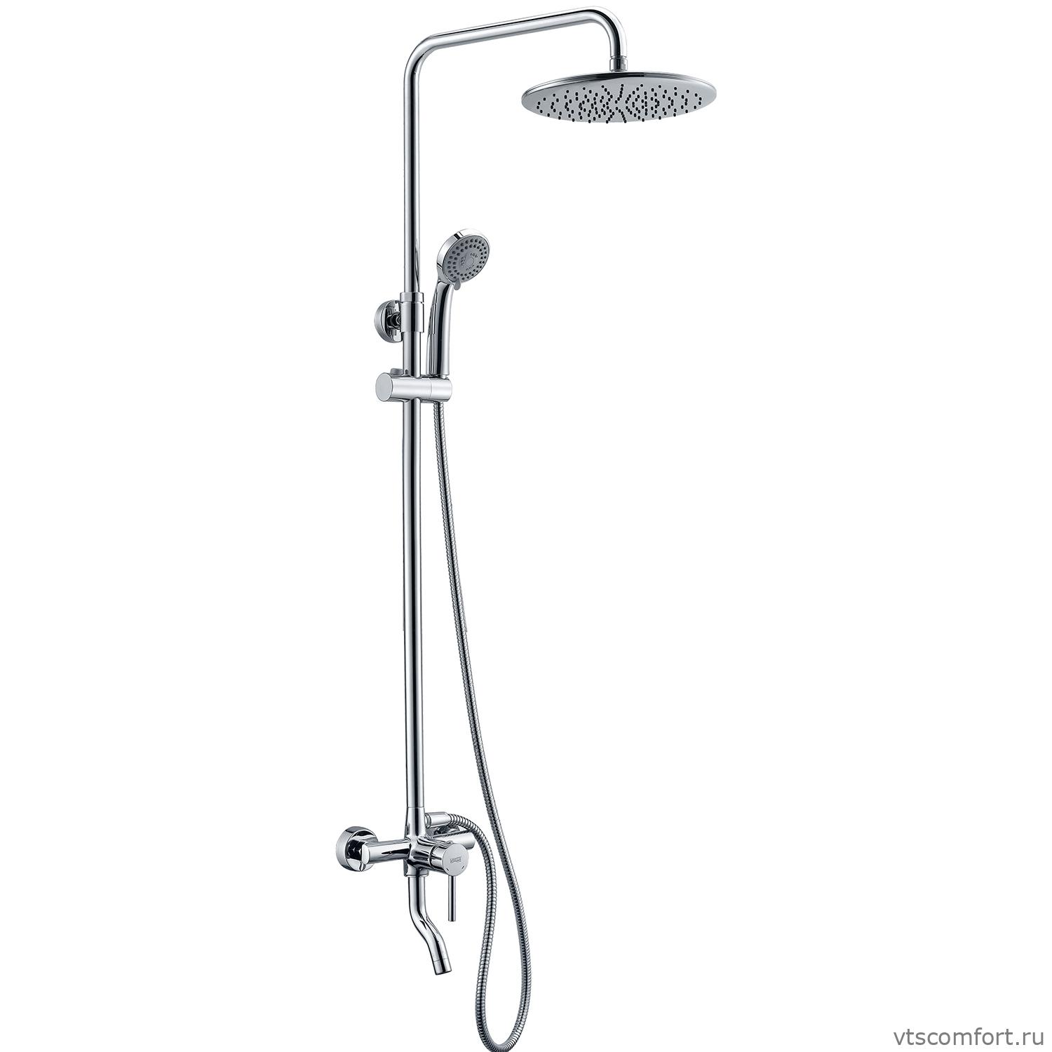 Фото WasserKraft A14401 Душевой комплект со смесителем Изображение WasserKraft A14401 Душевой комплект со смесителем