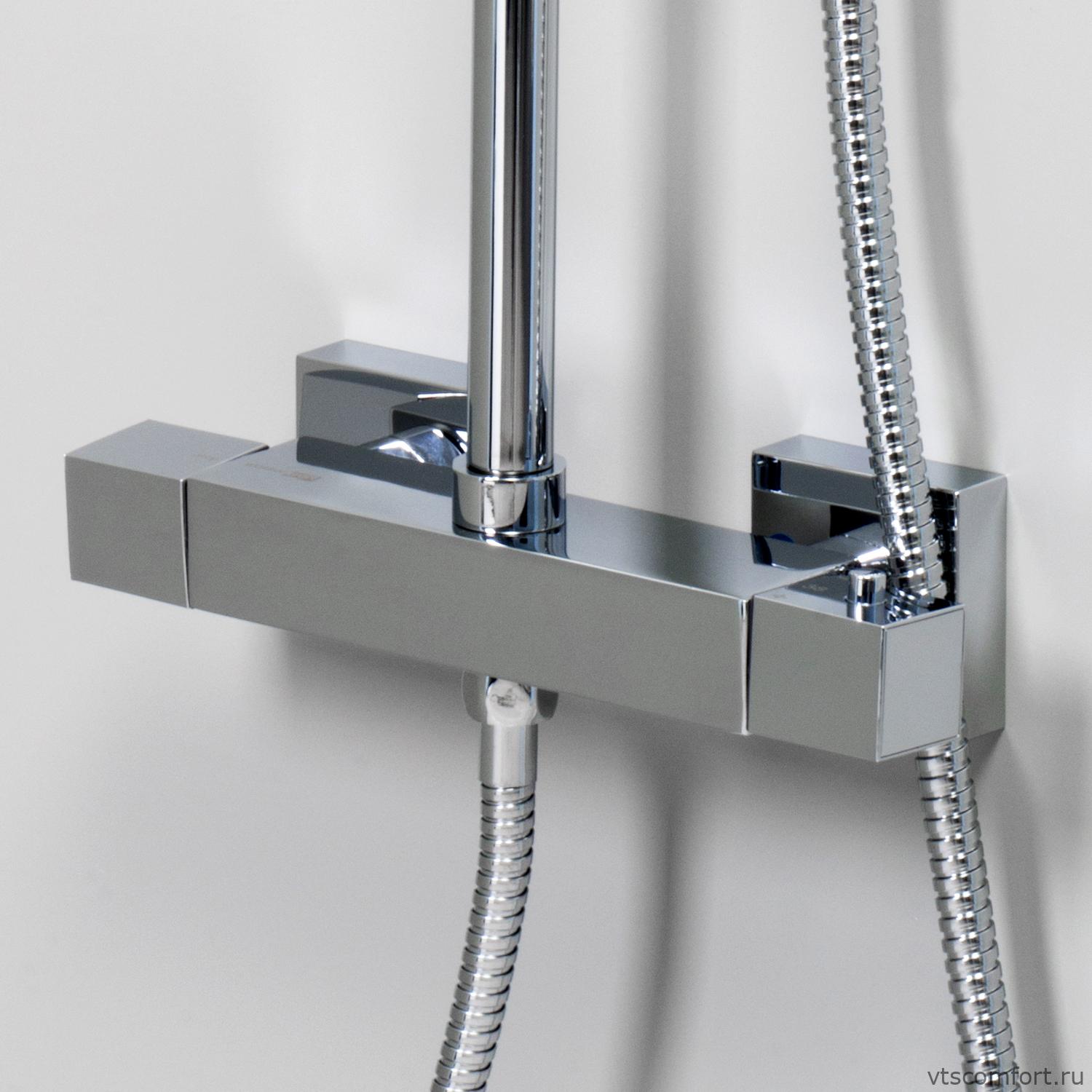 Фото WasserKraft A15502 Thermo Душевой комплект с термостатическим смесителем Изображение WasserKraft A15502 Thermo Душевой комплект с термостатическим смесителем