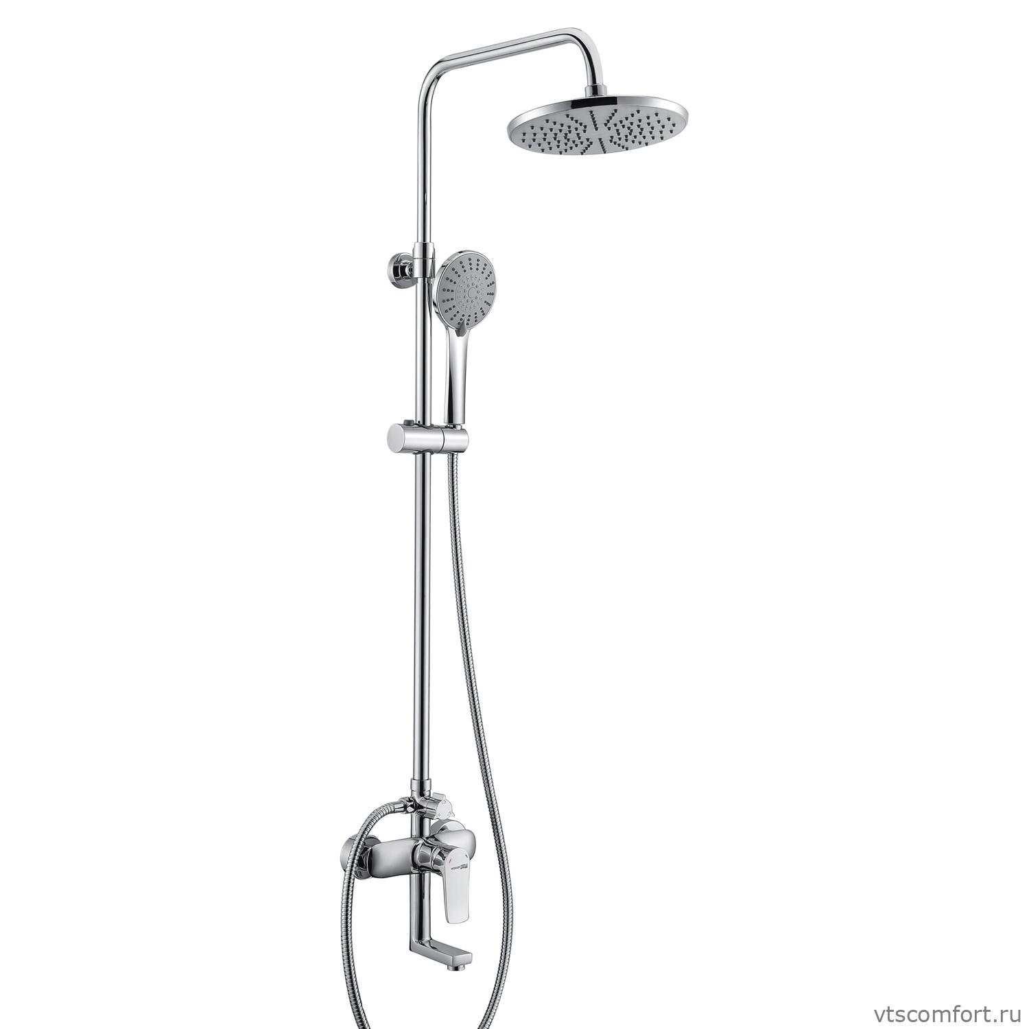 Фото WasserKraft A16601 Душевой комплект со смесителем Изображение WasserKraft A16601 Душевой комплект со смесителем