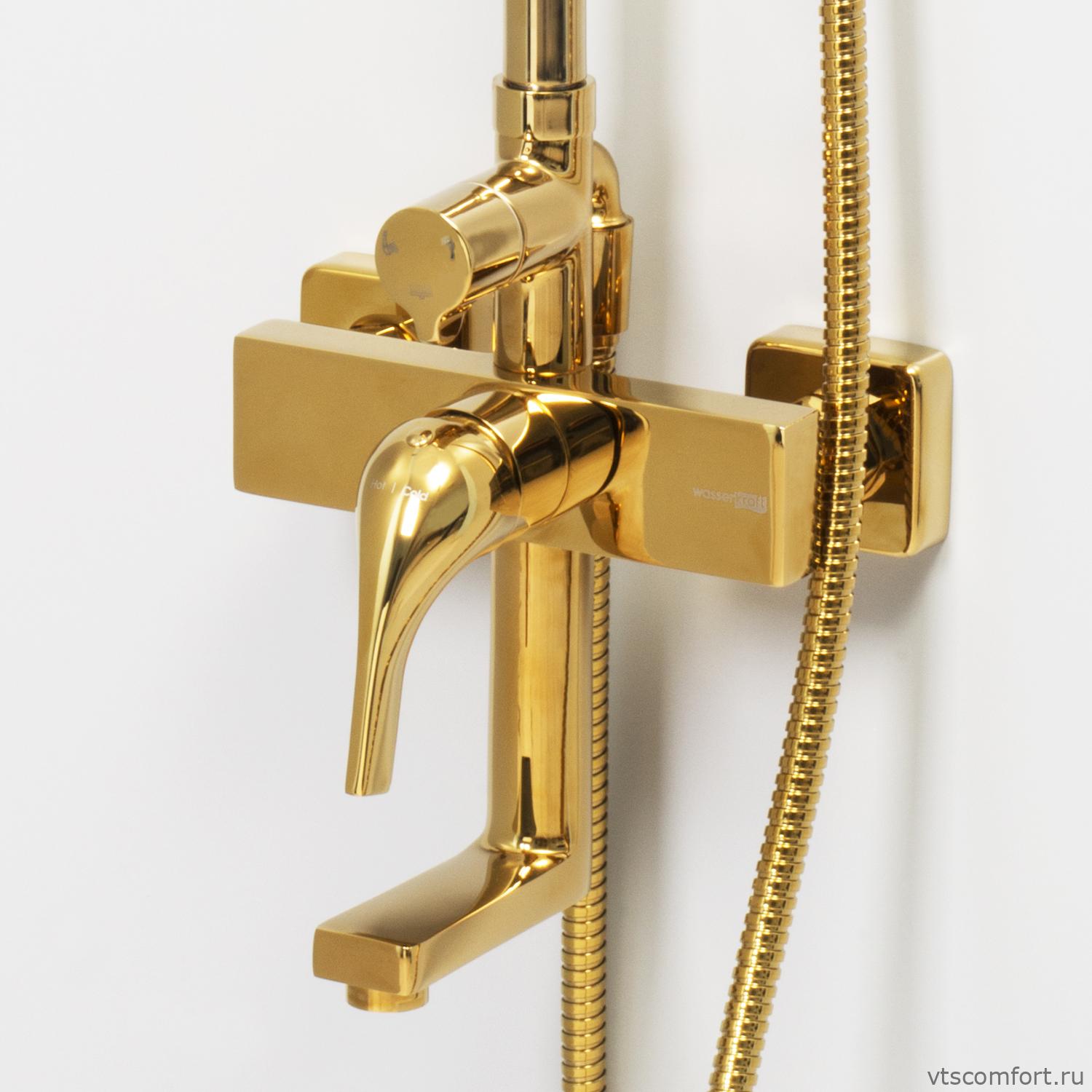 Фото WasserKraft A17101 Душевой комплект со смесителем Изображение WasserKraft A17101 Душевой комплект со смесителем