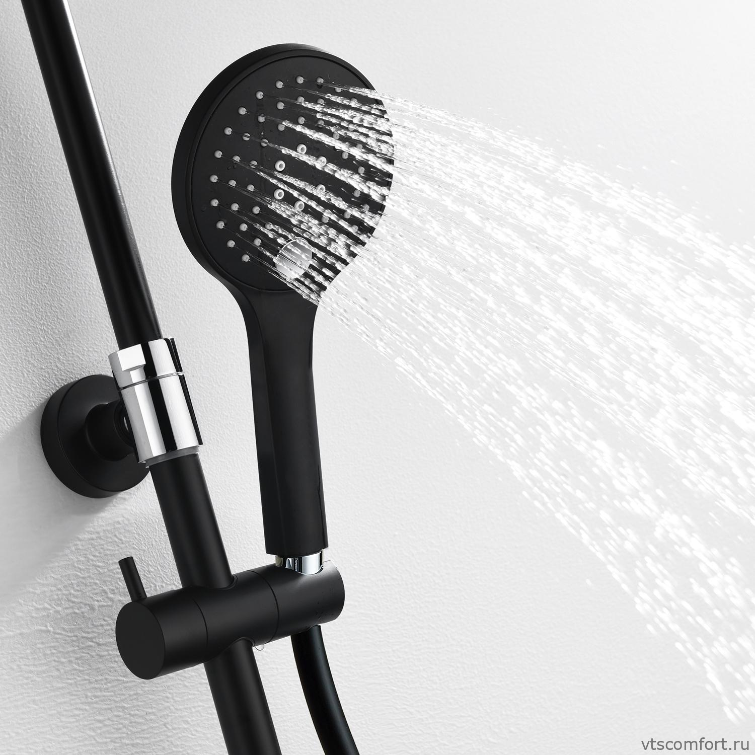 Фото WasserKraft A17401 Душевой комплект со смесителем Изображение WasserKraft A17401 Душевой комплект со смесителем