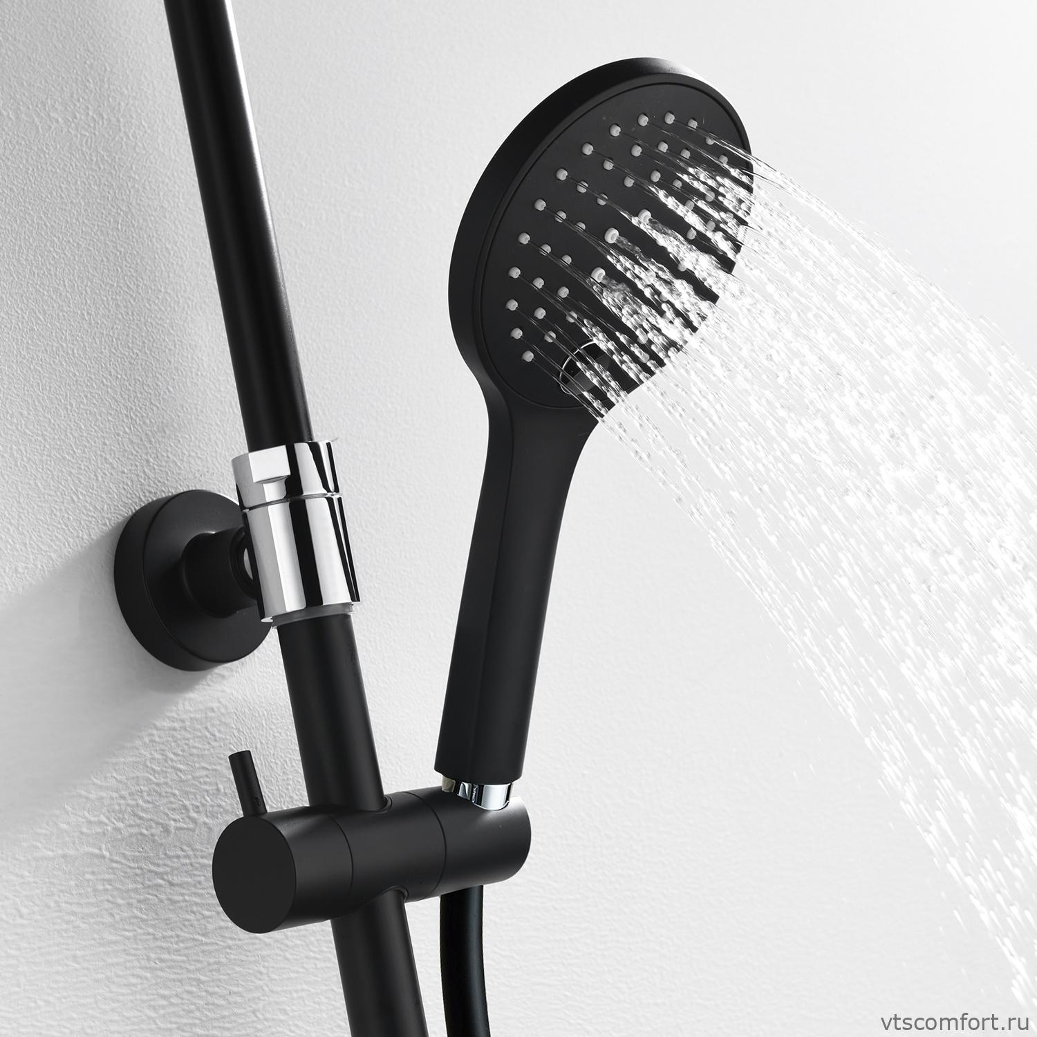 Фото WasserKraft A17401 Душевой комплект со смесителем Изображение WasserKraft A17401 Душевой комплект со смесителем