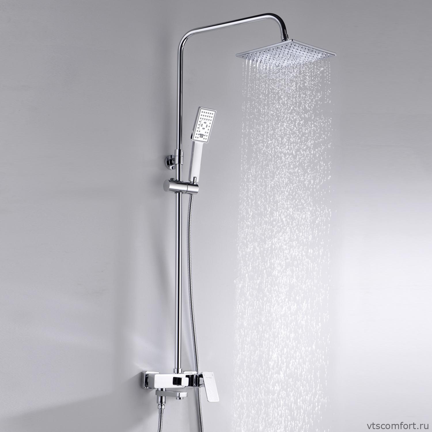 Фото WasserKraft A17701 Душевой комплект со смесителем Изображение WasserKraft A17701 Душевой комплект со смесителем