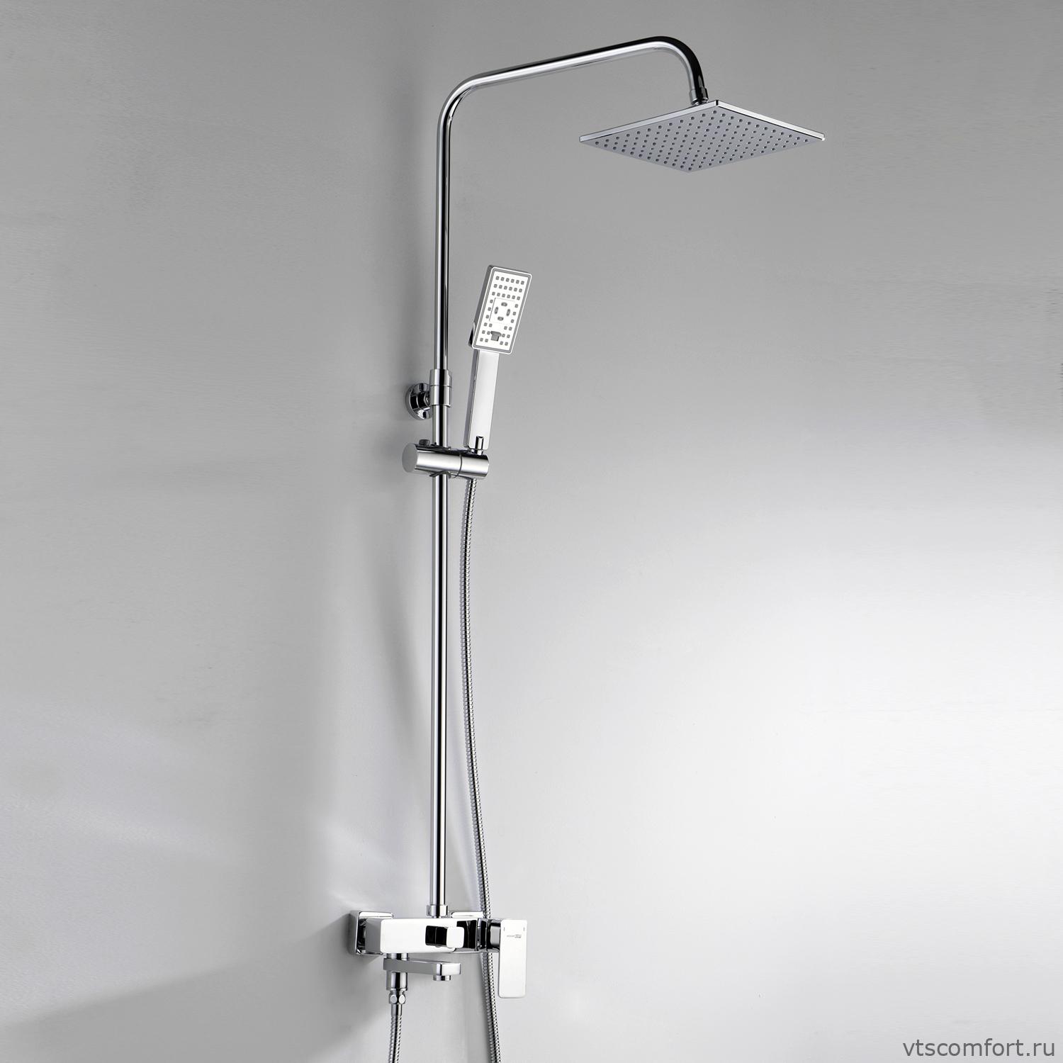 Фото WasserKraft A17701 Душевой комплект со смесителем Изображение WasserKraft A17701 Душевой комплект со смесителем