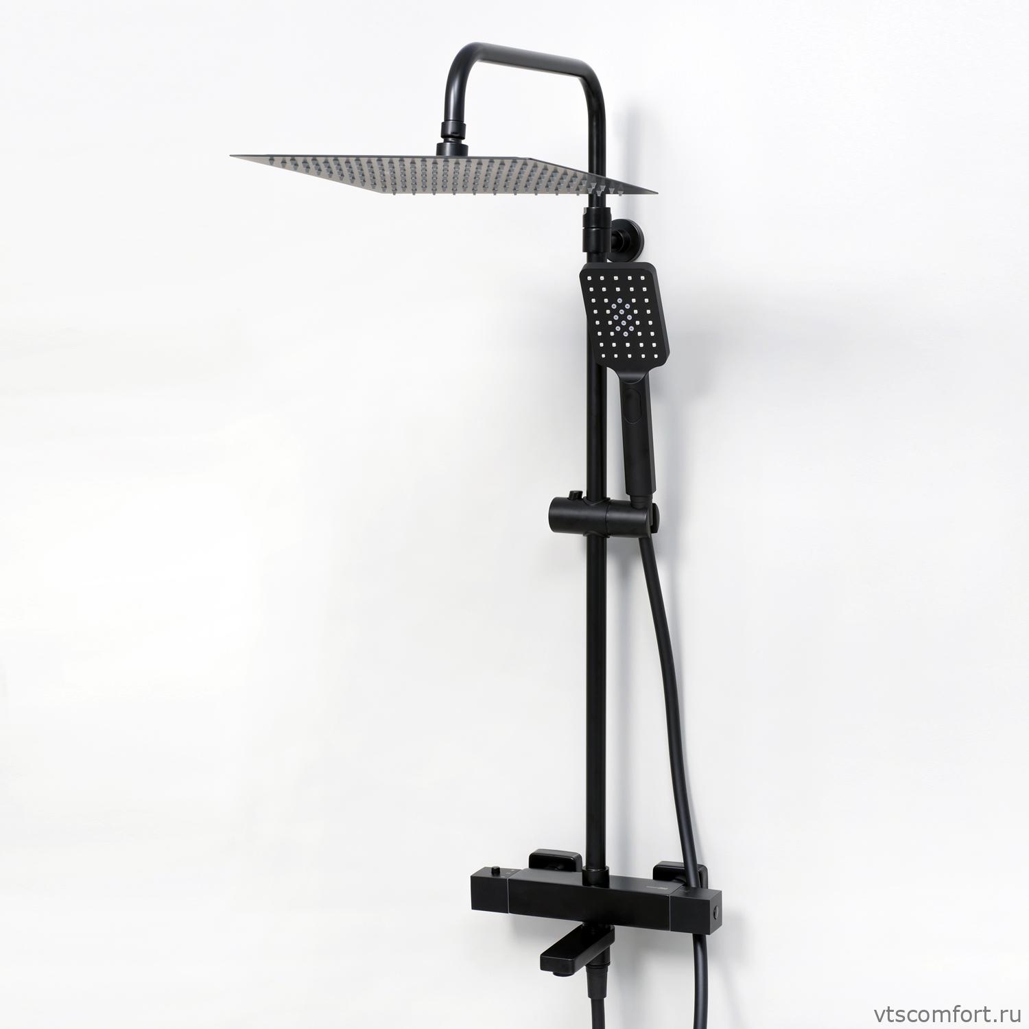 Фото WasserKraft A29901 Thermo Душевой комплект с термостатическим смесителем Изображение WasserKraft A29901 Thermo Душевой комплект с термостатическим смесителем