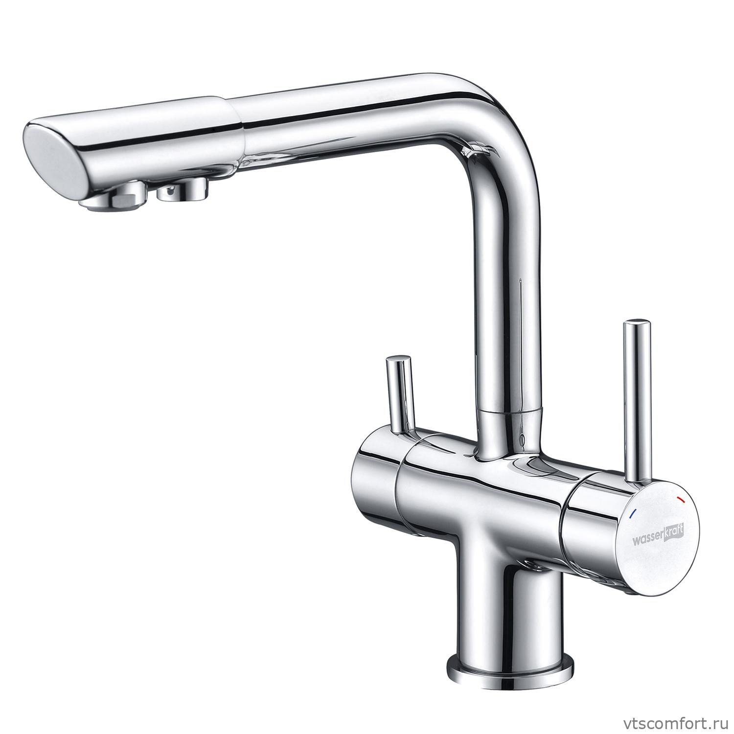 Фото WasserKraft A8017 Смеситель для кухни под фильтр Изображение WasserKraft A8017 Смеситель для кухни под фильтр