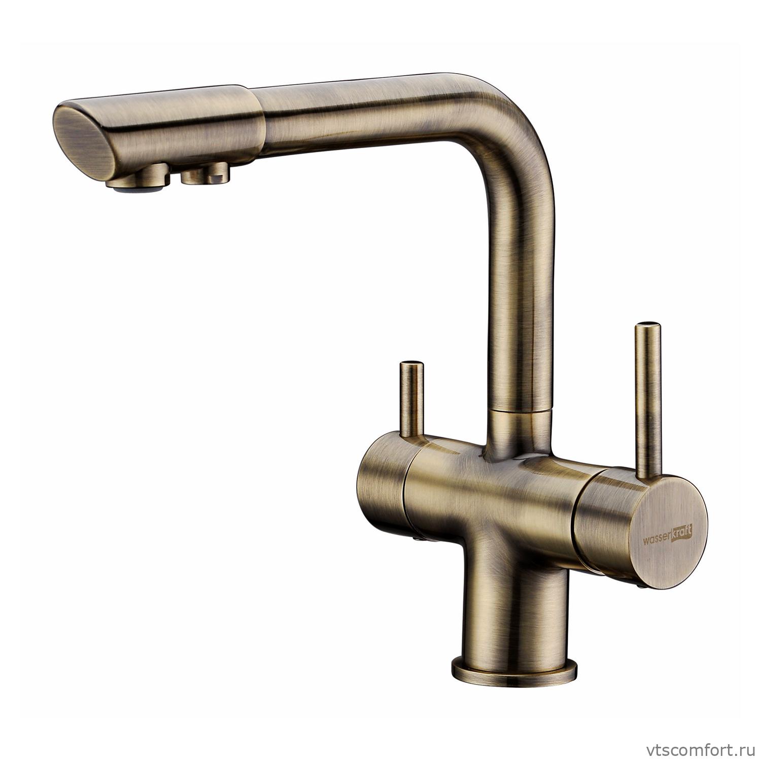 Фото WasserKraft A8037 Смеситель для кухни под фильтр Изображение WasserKraft A8037 Смеситель для кухни под фильтр