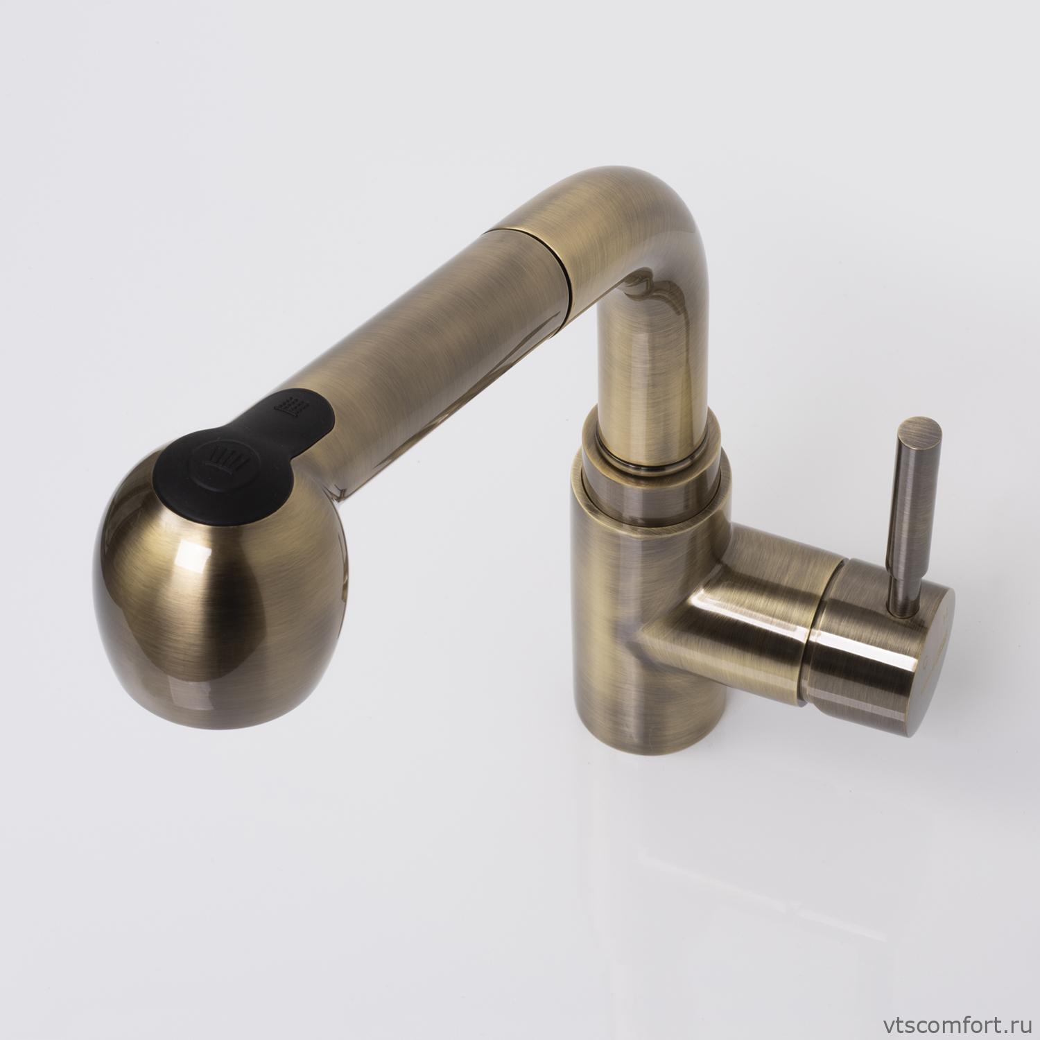 Фото WasserKraft A8237 Смеситель для кухни с выдвижной лейкой Изображение WasserKraft A8237 Смеситель для кухни с выдвижной лейкой