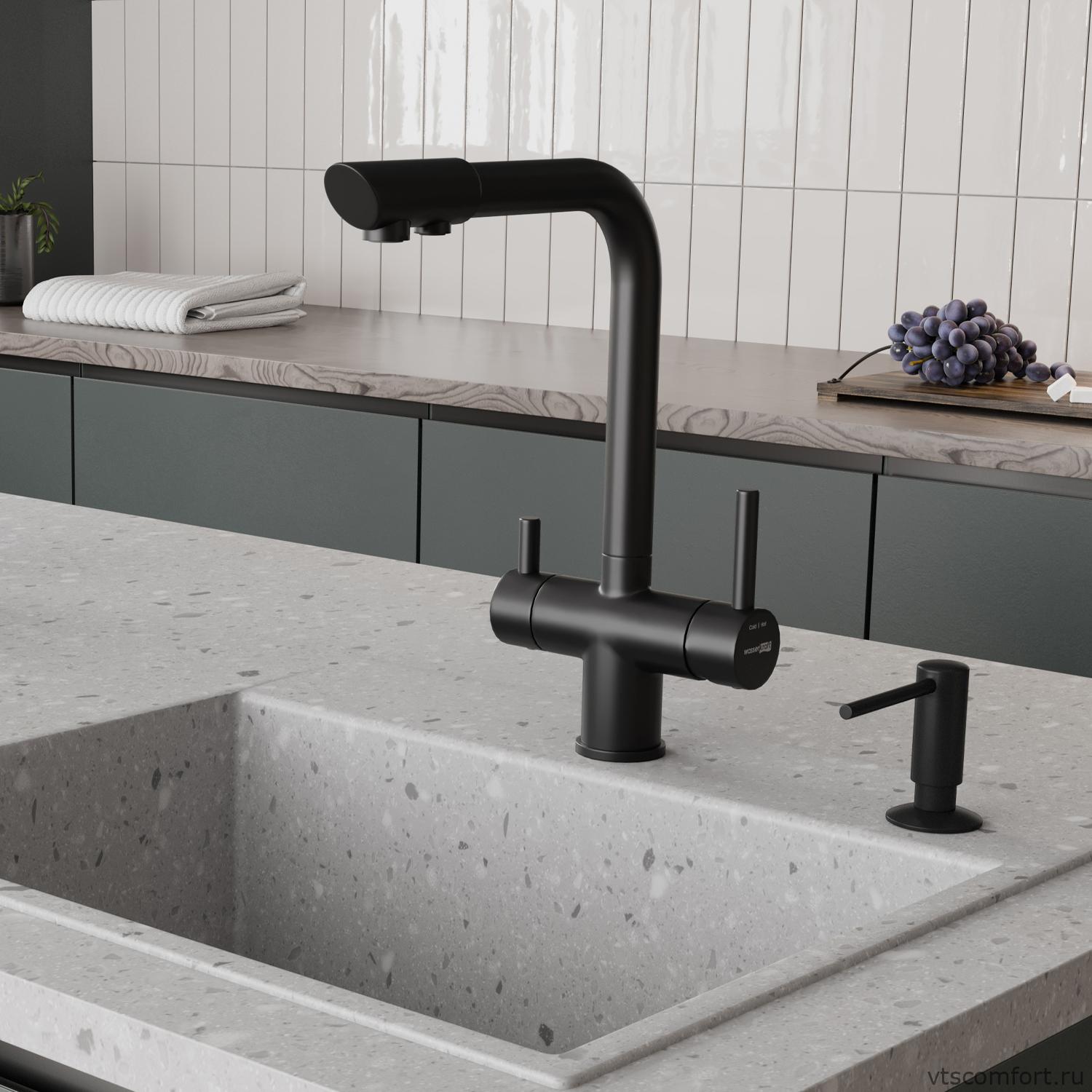 Фото WasserKraft A8367 Смеситель для кухни под фильтр Изображение WasserKraft A8367 Смеситель для кухни под фильтр