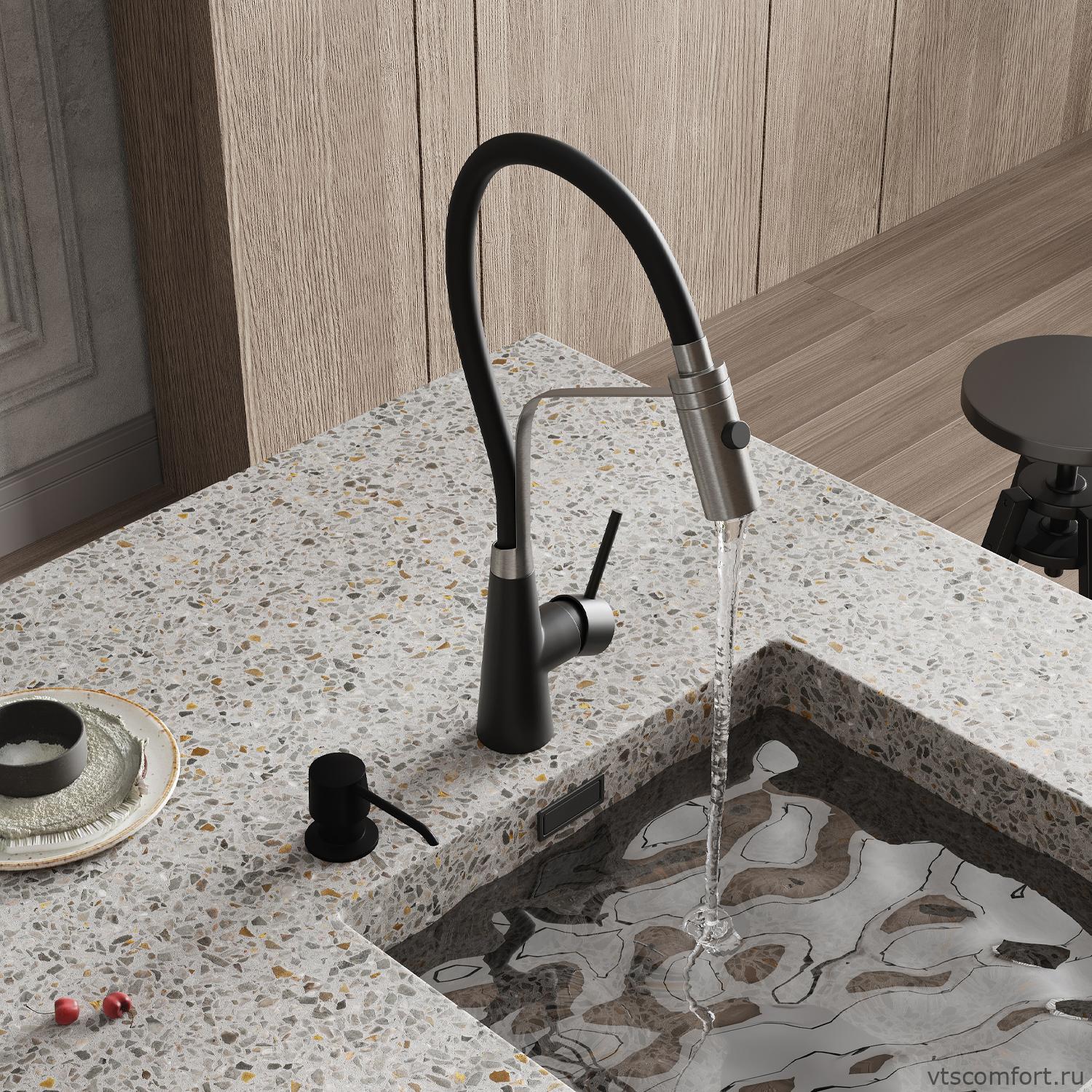 Фото WasserKraft A8417 Смеситель для кухни Изображение WasserKraft A8417 Смеситель для кухни