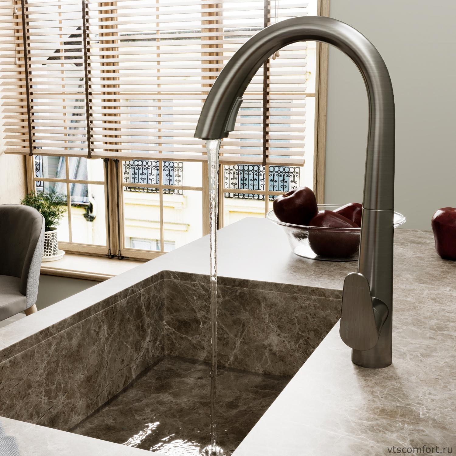 Фото WasserKraft A8617 Смеситель для кухни Изображение WasserKraft A8617 Смеситель для кухни