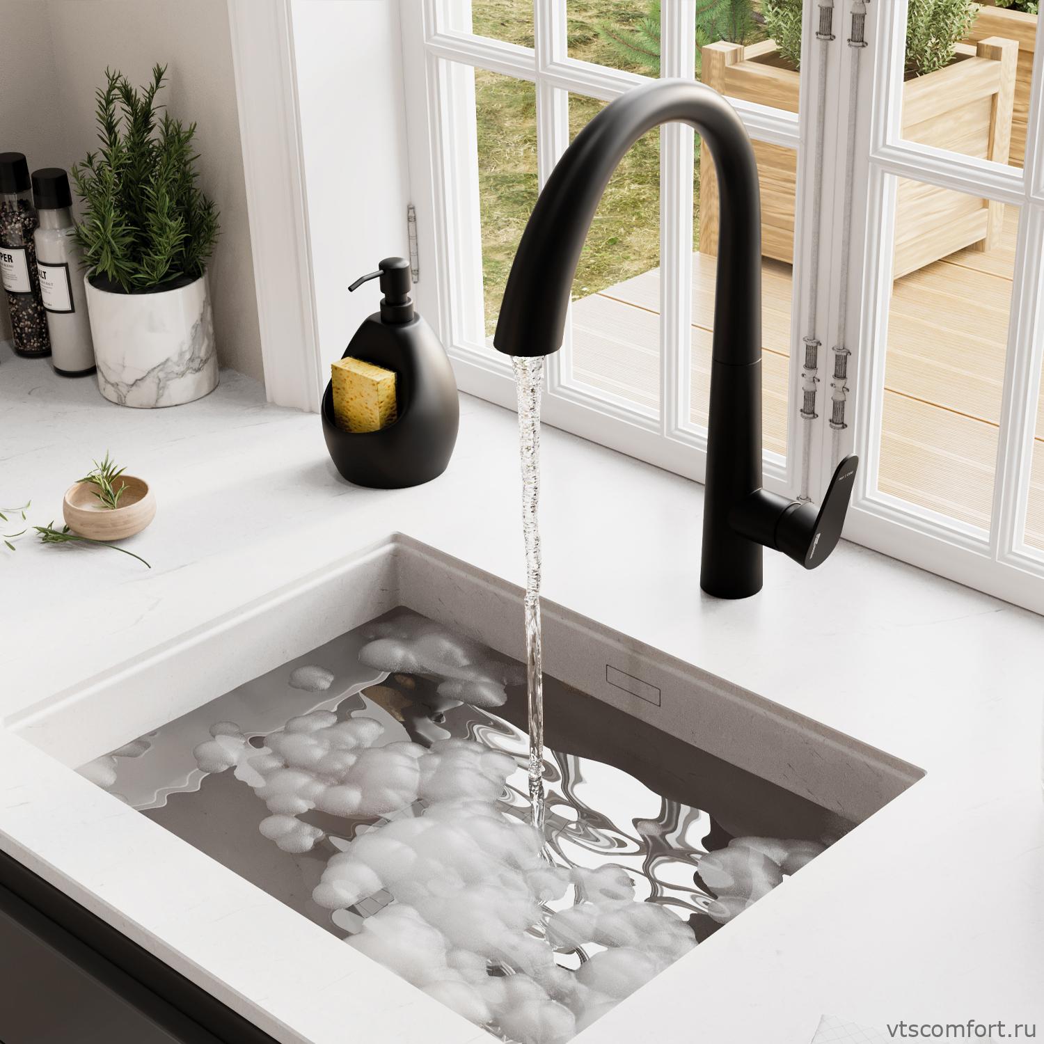 Фото WasserKraft A8667 Смеситель для кухни Изображение WasserKraft A8667 Смеситель для кухни