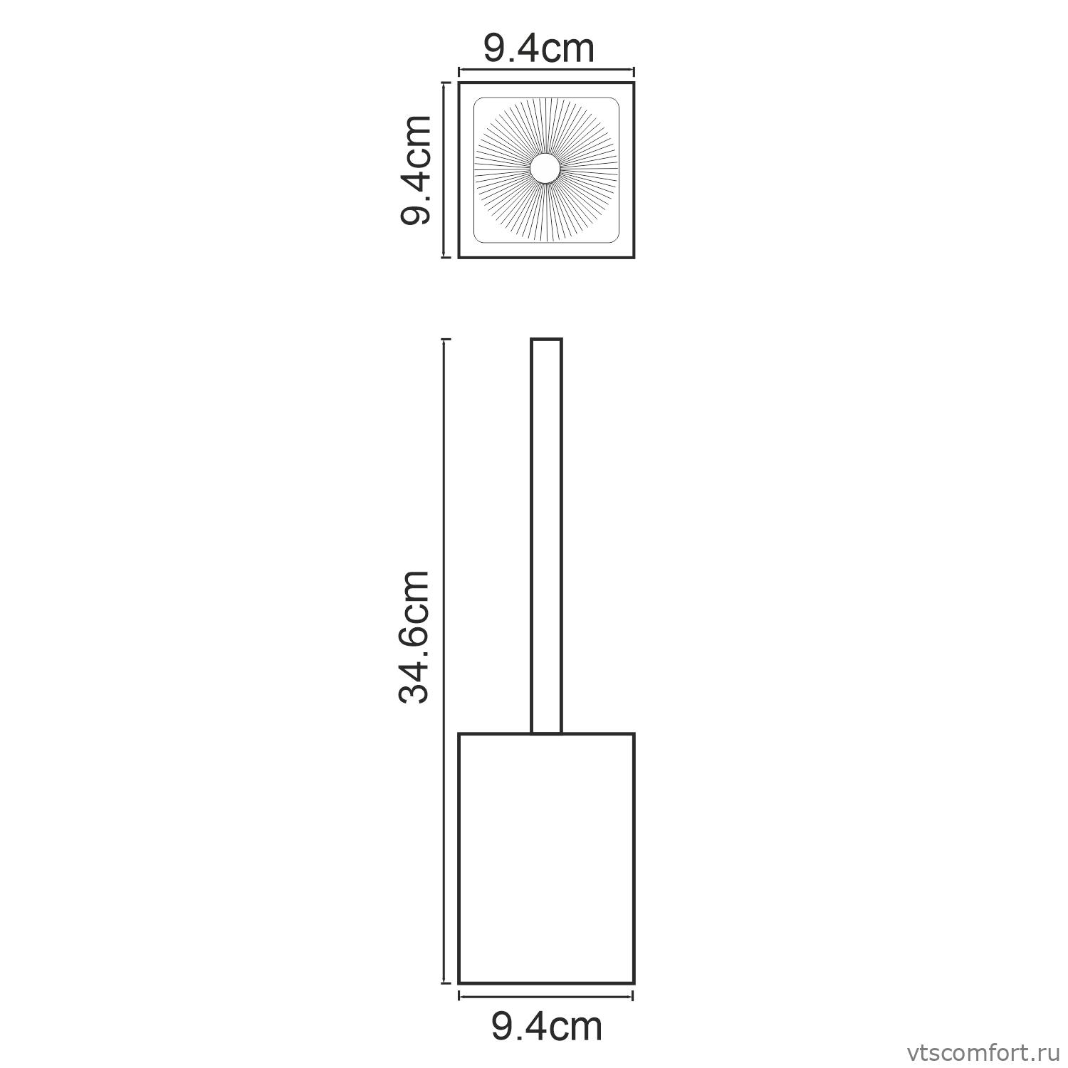 Фото WasserKraft Abens K-3727 Щетка для унитаза Изображение WasserKraft Abens K-3727 Щетка для унитаза