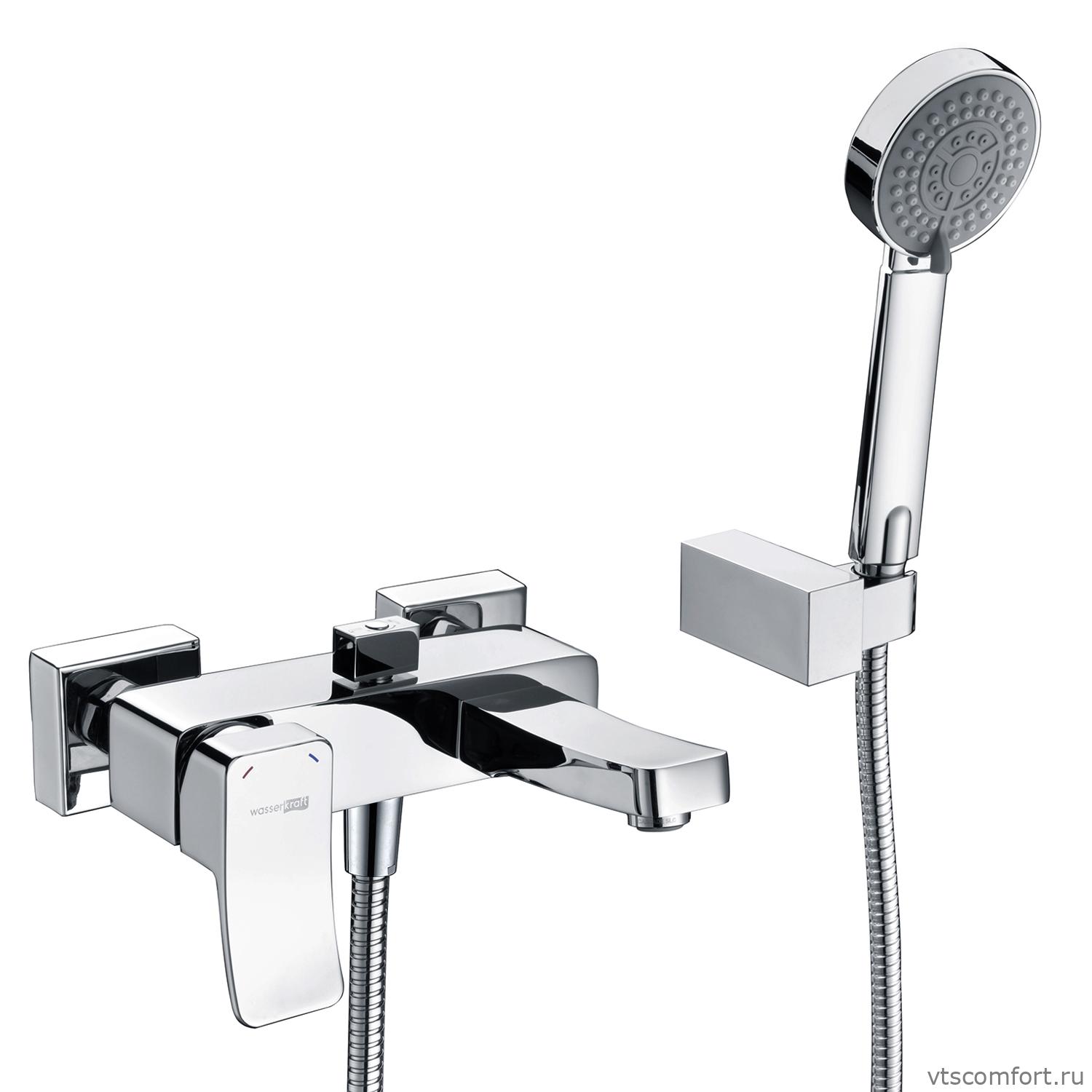Фото WasserKraft Aller 1061 Смеситель для ванны с коротким изливом Изображение WasserKraft Aller 1061 Смеситель для ванны с коротким изливом