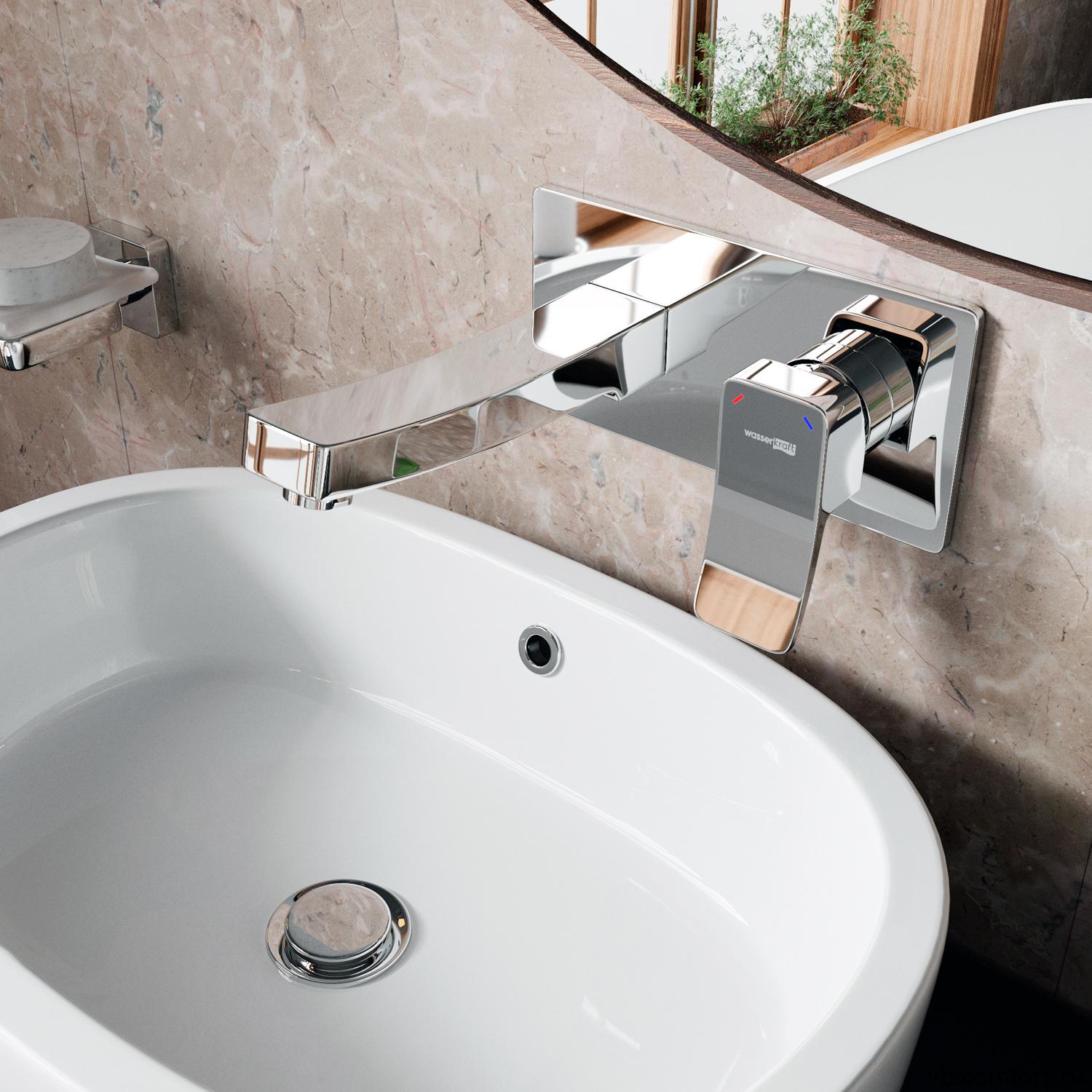 Фото WasserKraft Aller 10630 Встраиваемый смеситель для раковины Изображение WasserKraft Aller 10630 Встраиваемый смеситель для раковины