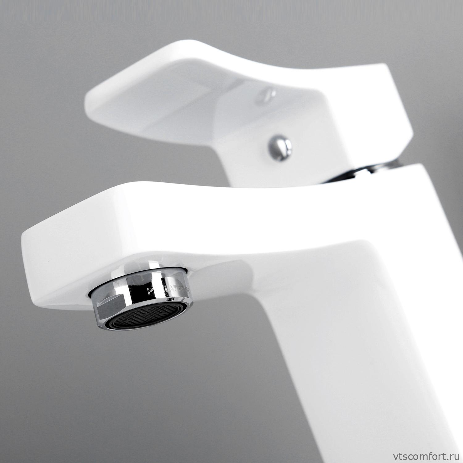 Фото WasserKraft Aller 1063WHITE Смеситель для умывальника Изображение WasserKraft Aller 1063WHITE Смеситель для умывальника
