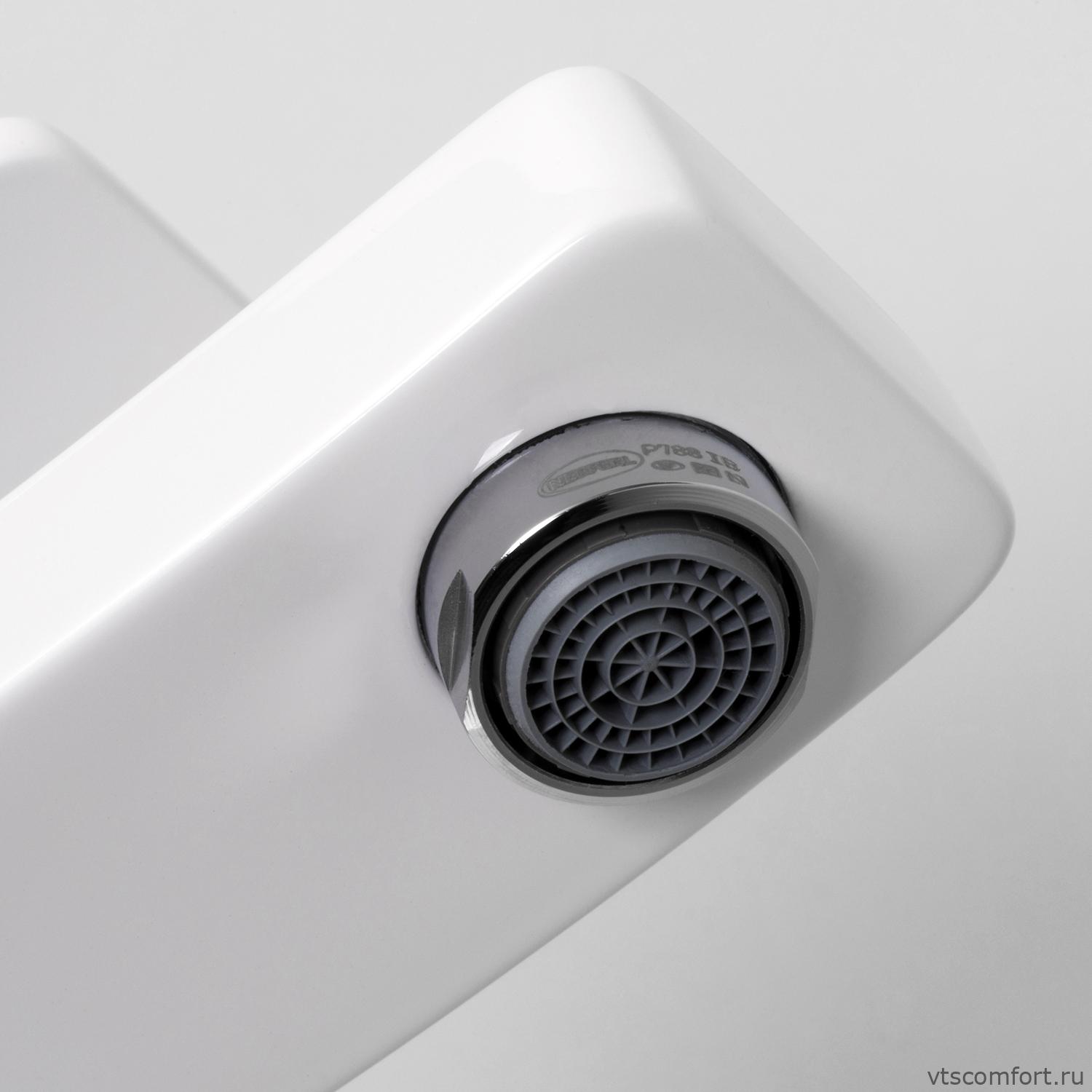 Фото WasserKraft Aller 1063WHITE Смеситель для умывальника Изображение WasserKraft Aller 1063WHITE Смеситель для умывальника
