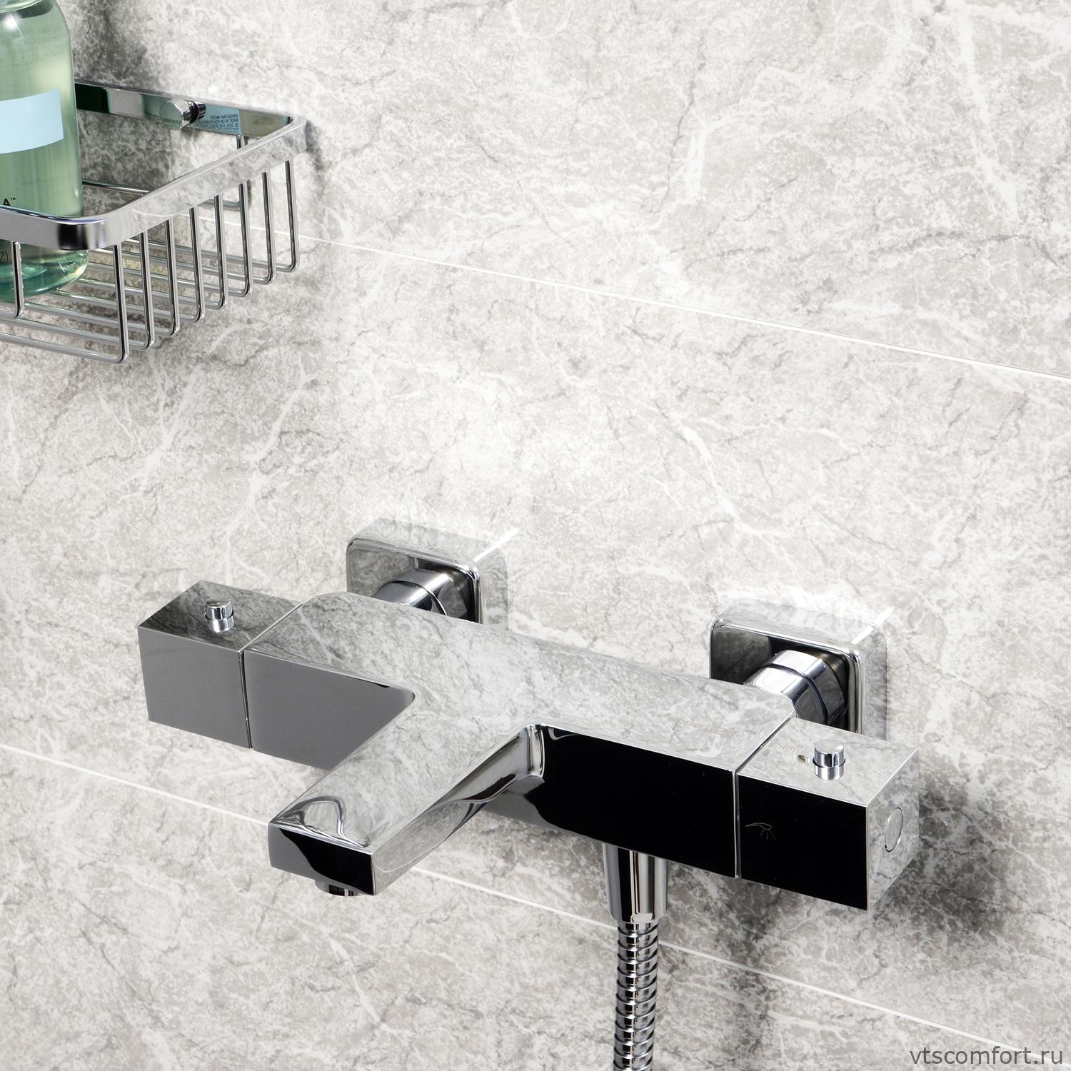 Фото WasserKraft Alme 1511 Thermo Смеситель для ванны с термостатом Изображение WasserKraft Alme 1511 Thermo Смеситель для ванны с термостатом