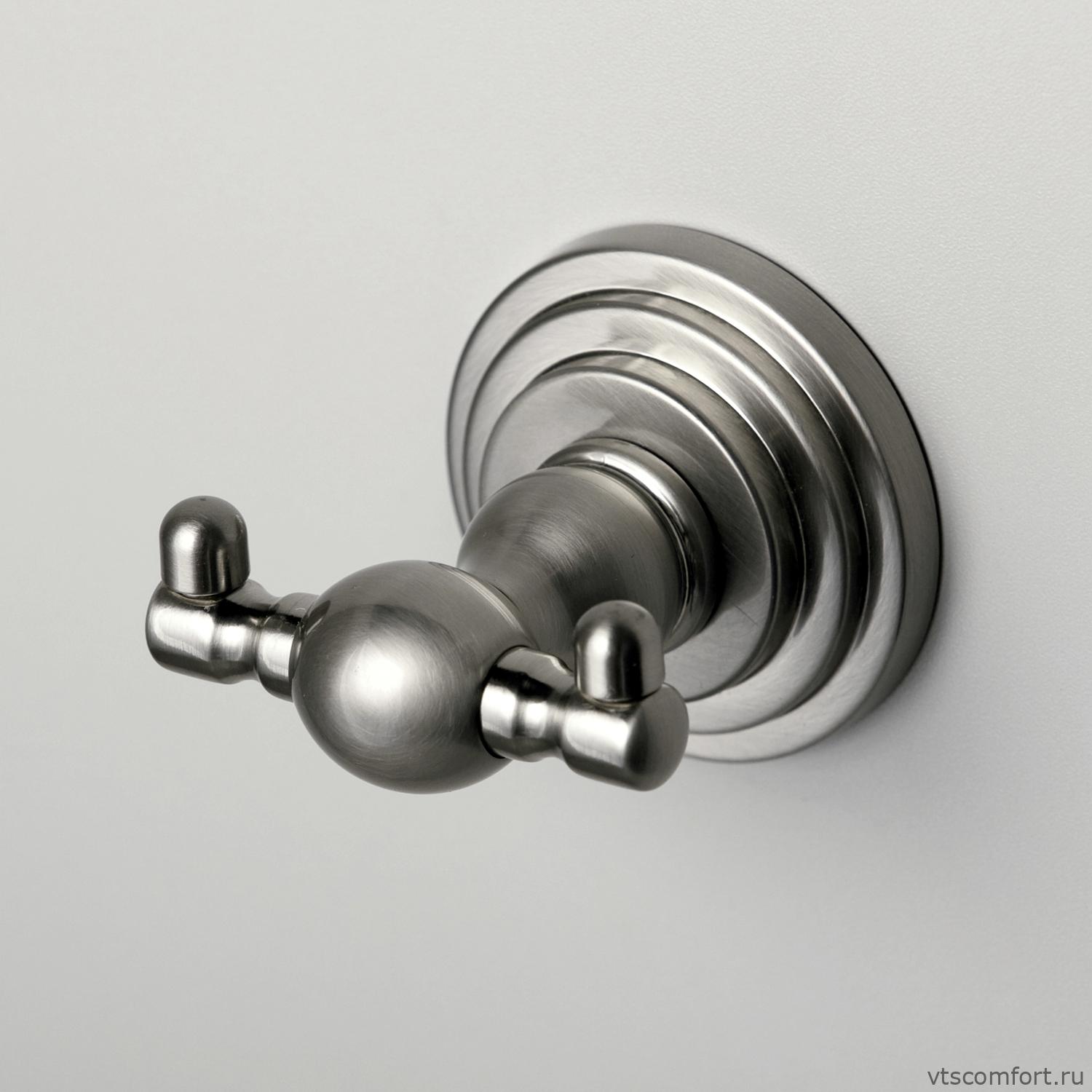 Фото WasserKraft Ammer K-7023D (ранее К-7023) Крючок двойной Изображение WasserKraft Ammer K-7023D (ранее К-7023) Крючок двойной