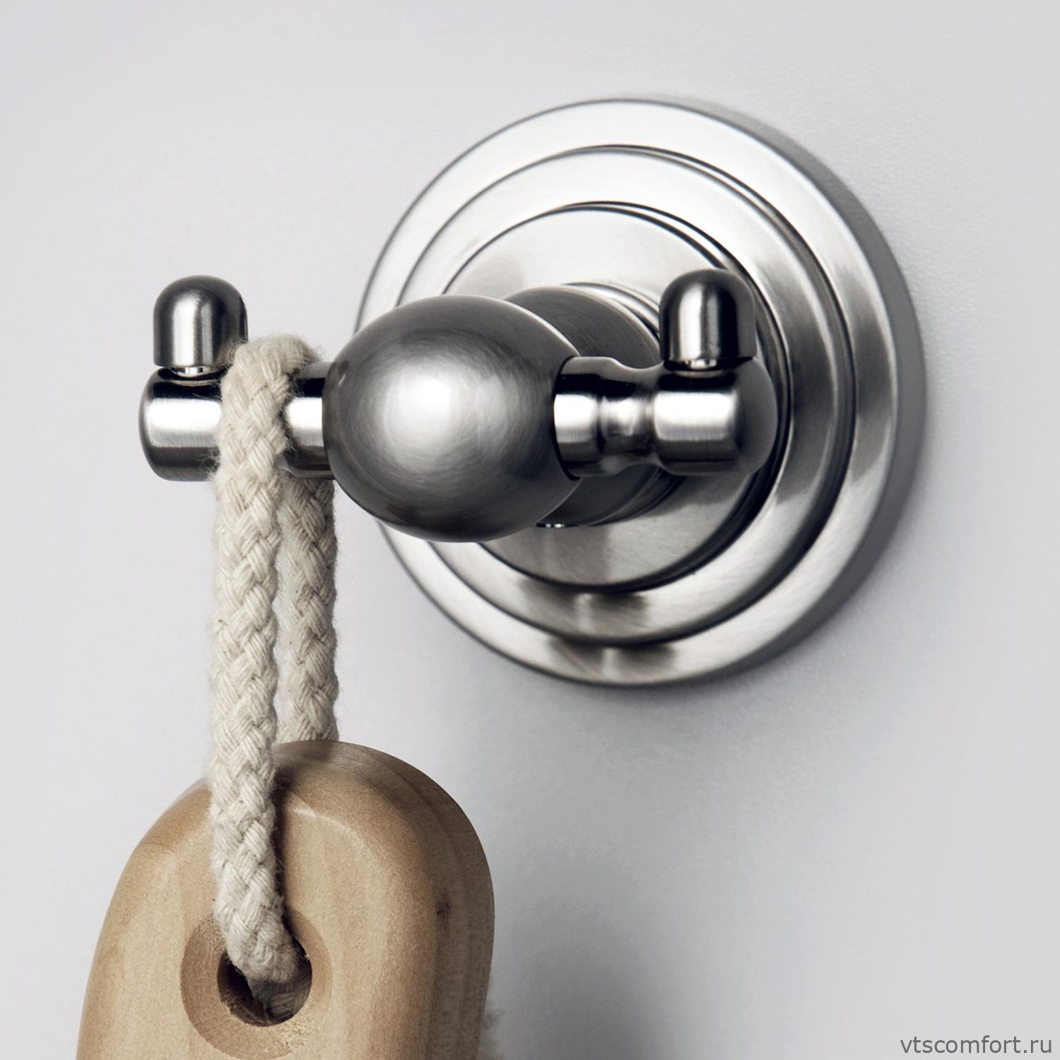 Фото WasserKraft Ammer K-7023D (ранее К-7023) Крючок двойной Изображение WasserKraft Ammer K-7023D (ранее К-7023) Крючок двойной