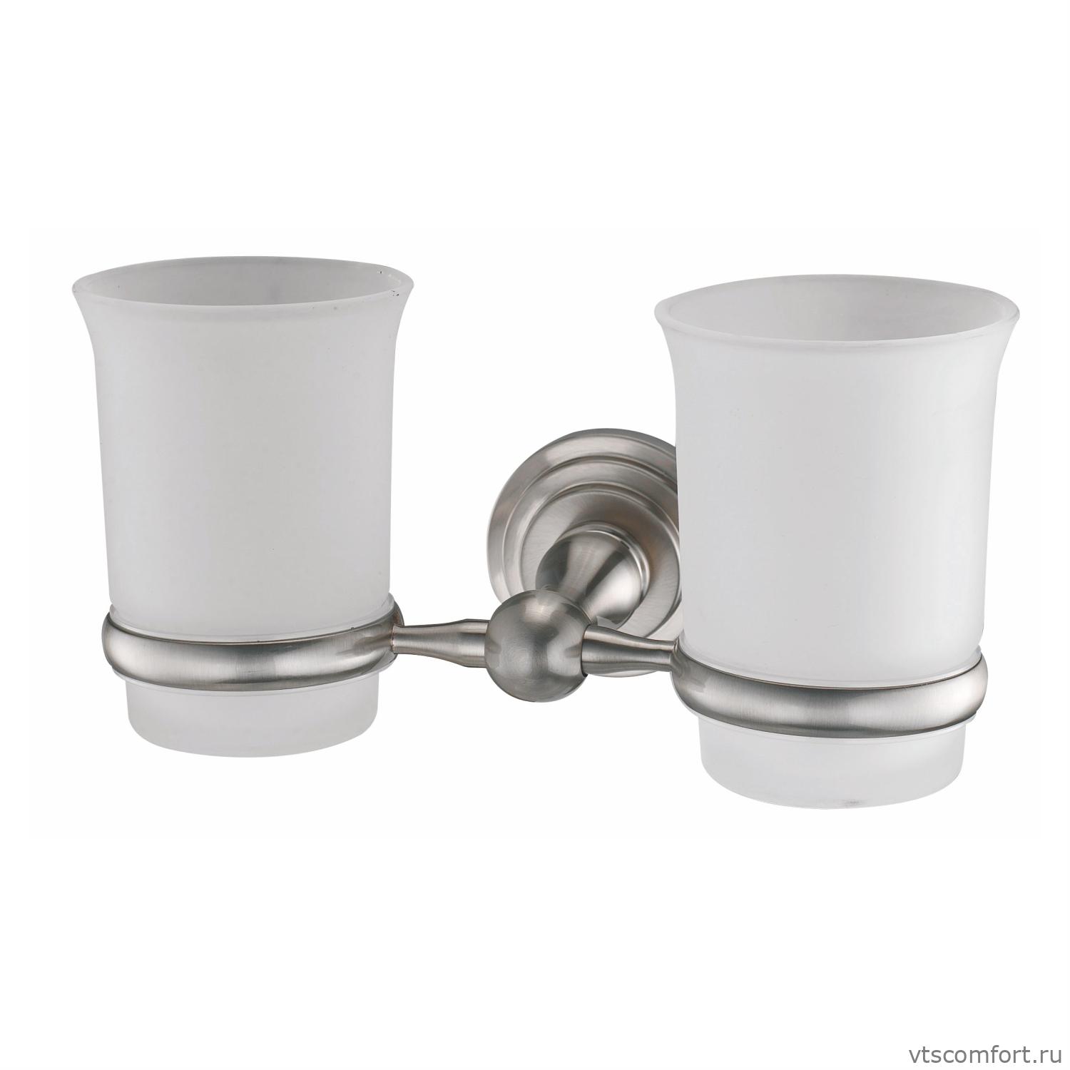 Фото WasserKraft Ammer K-7028D Подстаканник двойной Изображение WasserKraft Ammer K-7028D Подстаканник двойной