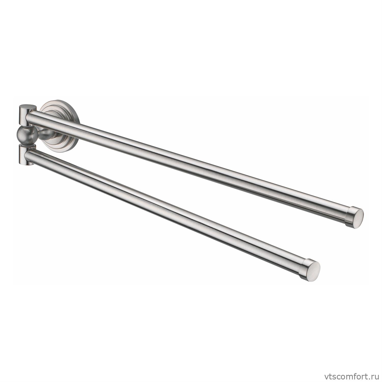 Фото WasserKraft Ammer K-7031 Держатель полотенец двойной Изображение WasserKraft Ammer K-7031 Держатель полотенец двойной