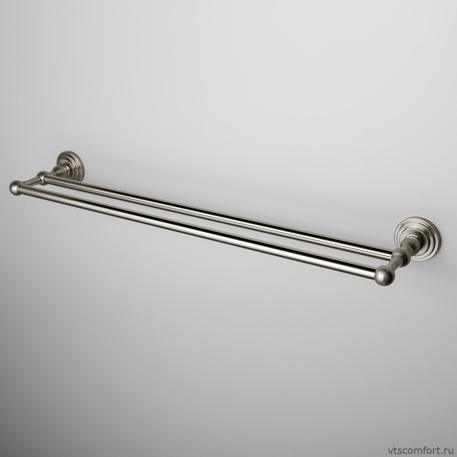 Фото WasserKraft Ammer K-7040 Держатель полотенец двойной Изображение WasserKraft Ammer K-7040 Держатель полотенец двойной