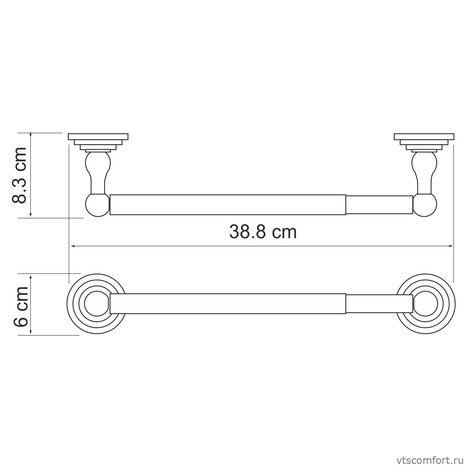 Фото WasserKraft Ammer K-7091 (ранее К-7022D) Держатель бумажных полотенец Изображение WasserKraft Ammer K-7091 (ранее К-7022D) Держатель бумажных полотенец