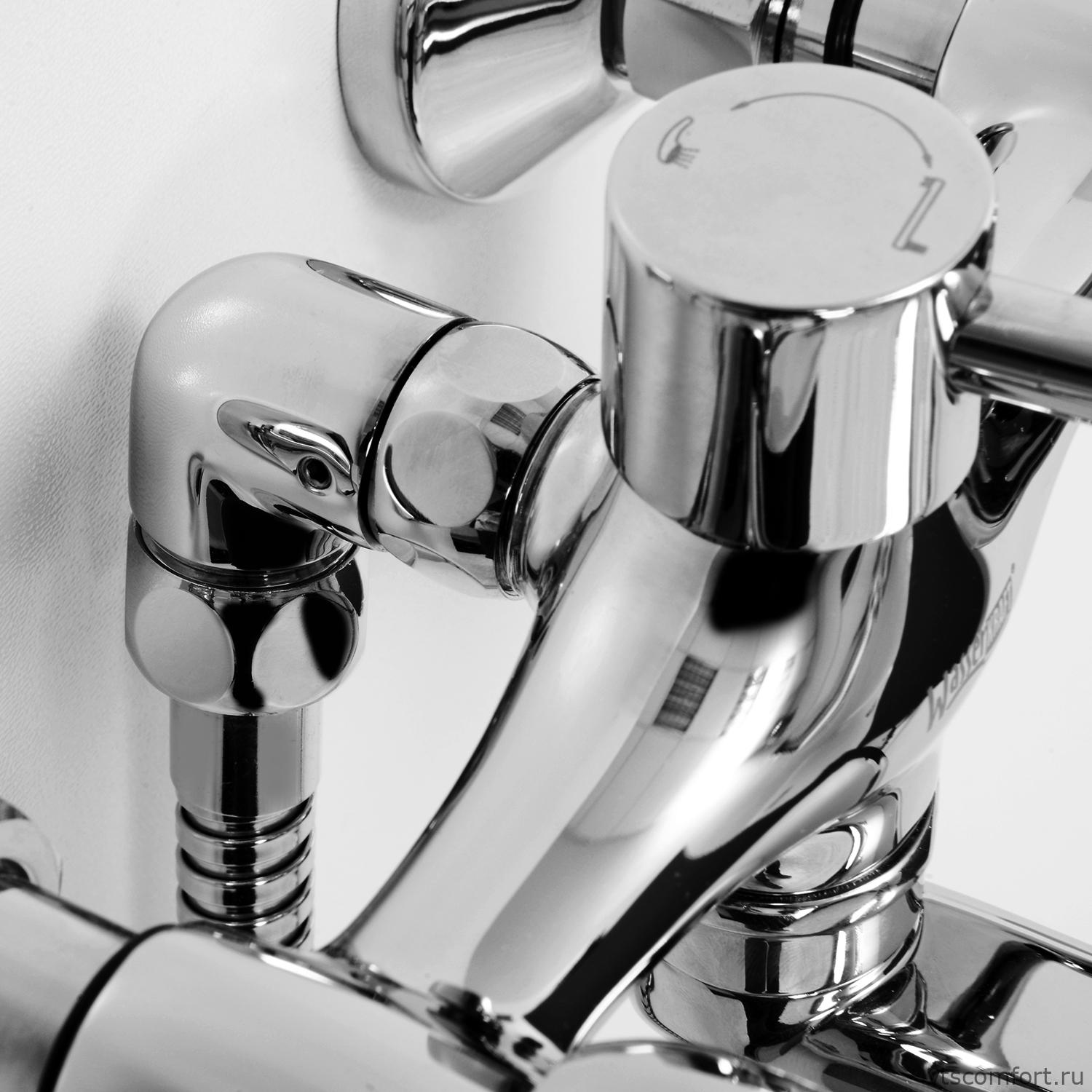 Фото WasserKraft Amper 2902L Смеситель для ванны с длинным изливом Изображение WasserKraft Amper 2902L Смеситель для ванны с длинным изливом