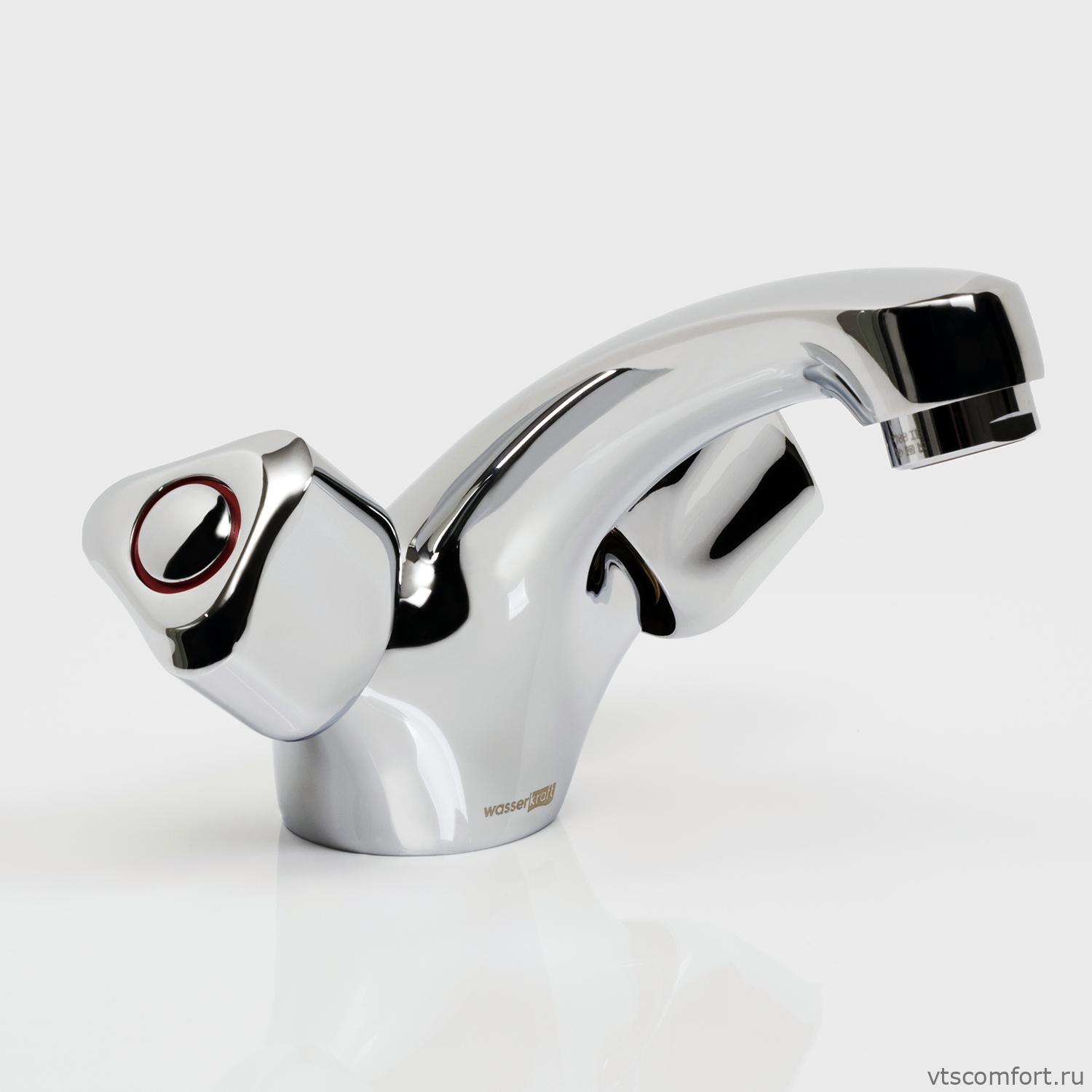 Фото WasserKraft Amper 2903 Смеситель для раковины Изображение WasserKraft Amper 2903 Смеситель для раковины