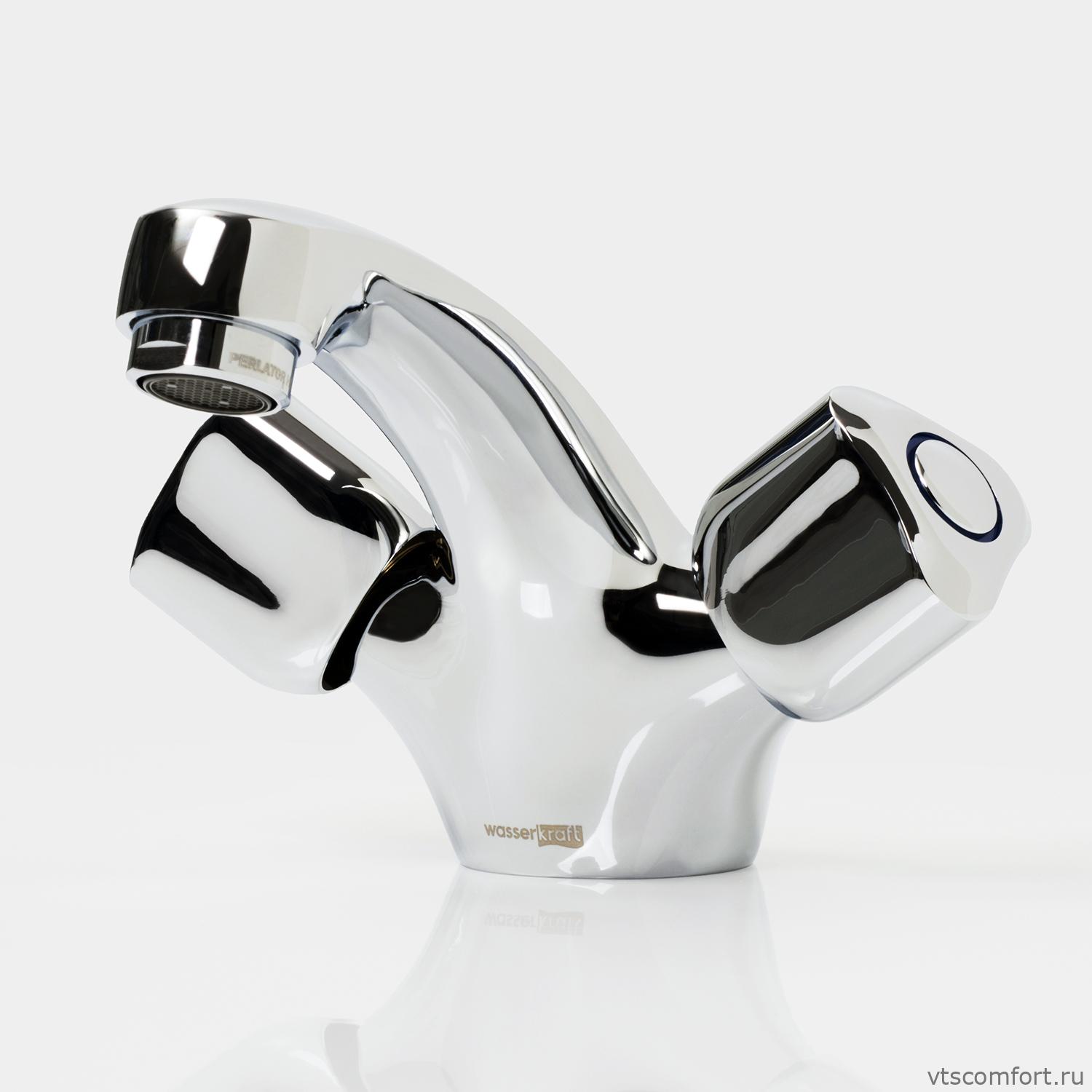 Фото WasserKraft Amper 2903 Смеситель для раковины Изображение WasserKraft Amper 2903 Смеситель для раковины