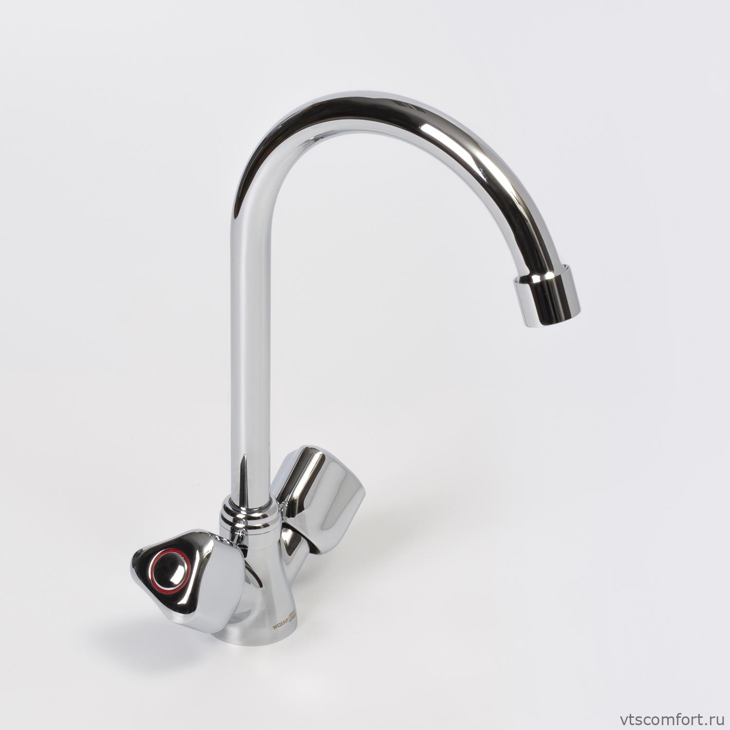 Фото WasserKraft Amper 2907 Смеситель для кухни Изображение WasserKraft Amper 2907 Смеситель для кухни