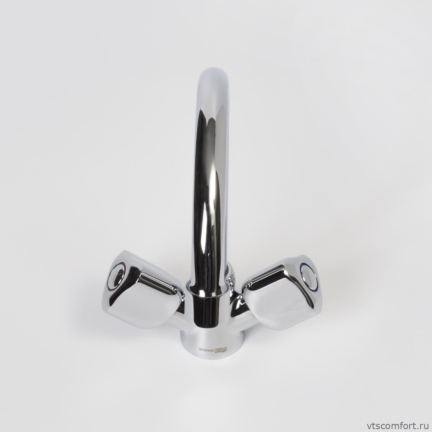 Фото WasserKraft Amper 2907 Смеситель для кухни Изображение WasserKraft Amper 2907 Смеситель для кухни