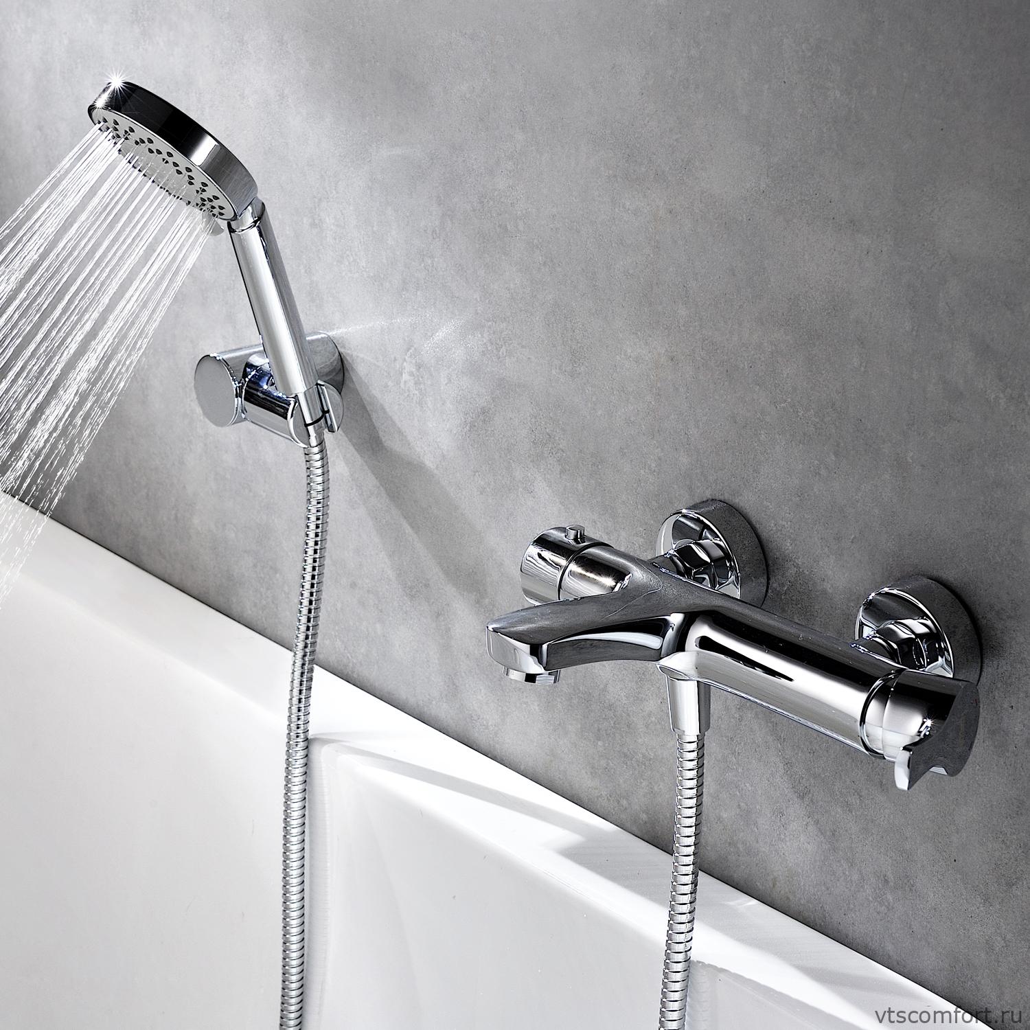 Фото WasserKraft Berkel 4801 Смеситель для ванны с коротким изливом Изображение WasserKraft Berkel 4801 Смеситель для ванны с коротким изливом