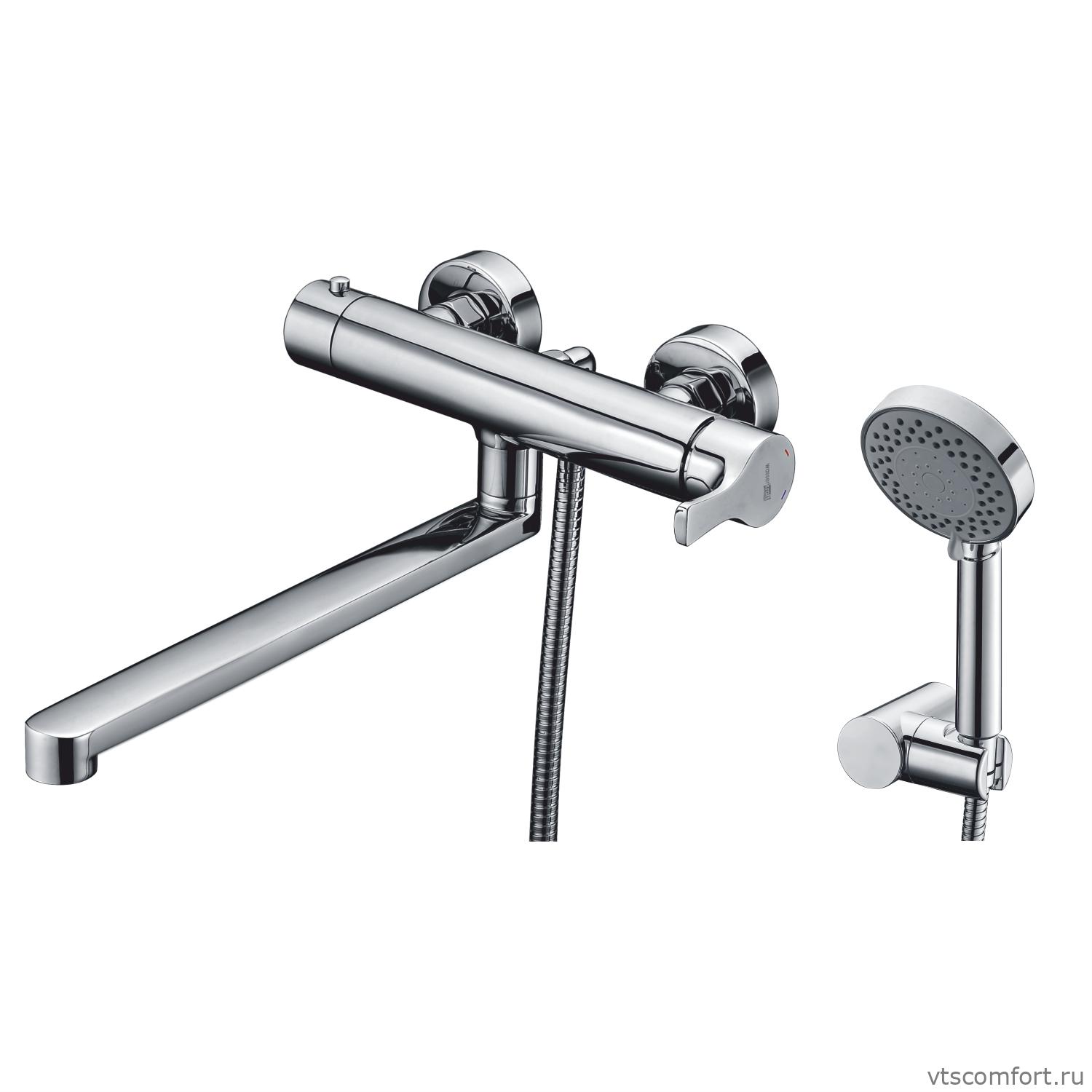 Фото WasserKraft Berkel 4802L Смеситель для ванны с длинным изливом Изображение WasserKraft Berkel 4802L Смеситель для ванны с длинным изливом