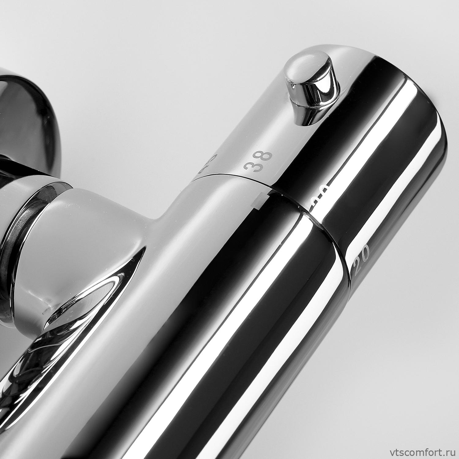 Фото WasserKraft Berkel 4811 Thermo смеситель для ванны с термостатом Изображение WasserKraft Berkel 4811 Thermo смеситель для ванны с термостатом