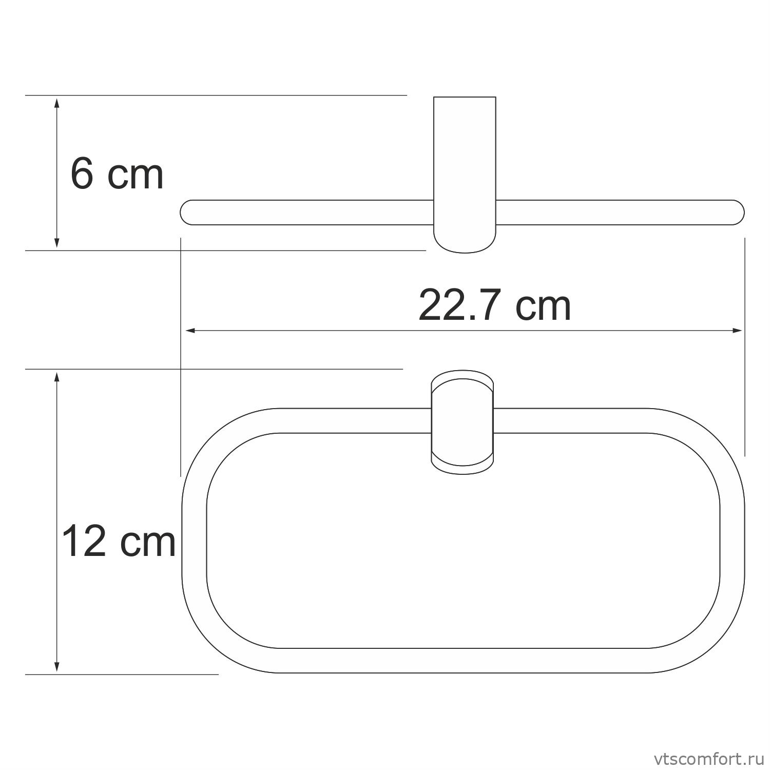 Фото WasserKraft Berkel K-6860 Держатель полотенец Изображение WasserKraft Berkel K-6860 Держатель полотенец