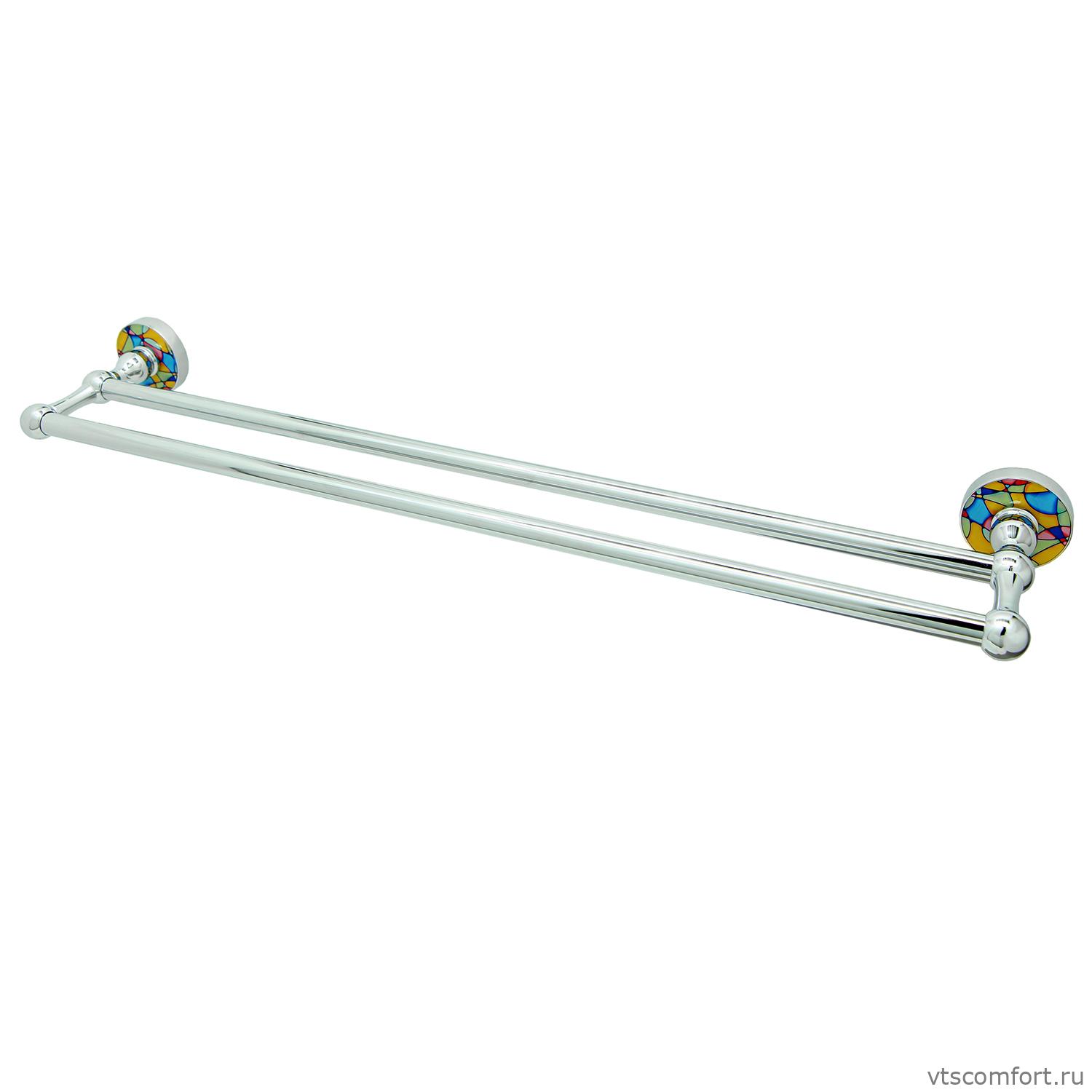 Фото WasserKraft Diemel K-2240 Держатель полотенец двойной Изображение WasserKraft Diemel K-2240 Держатель полотенец двойной