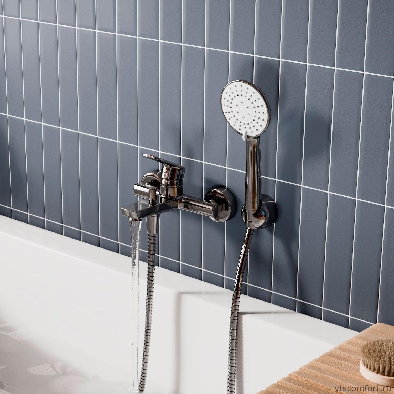 Фото WasserKraft Dill 6101 Смеситель для ванны с коротким изливом Изображение WasserKraft Dill 6101 Смеситель для ванны с коротким изливом