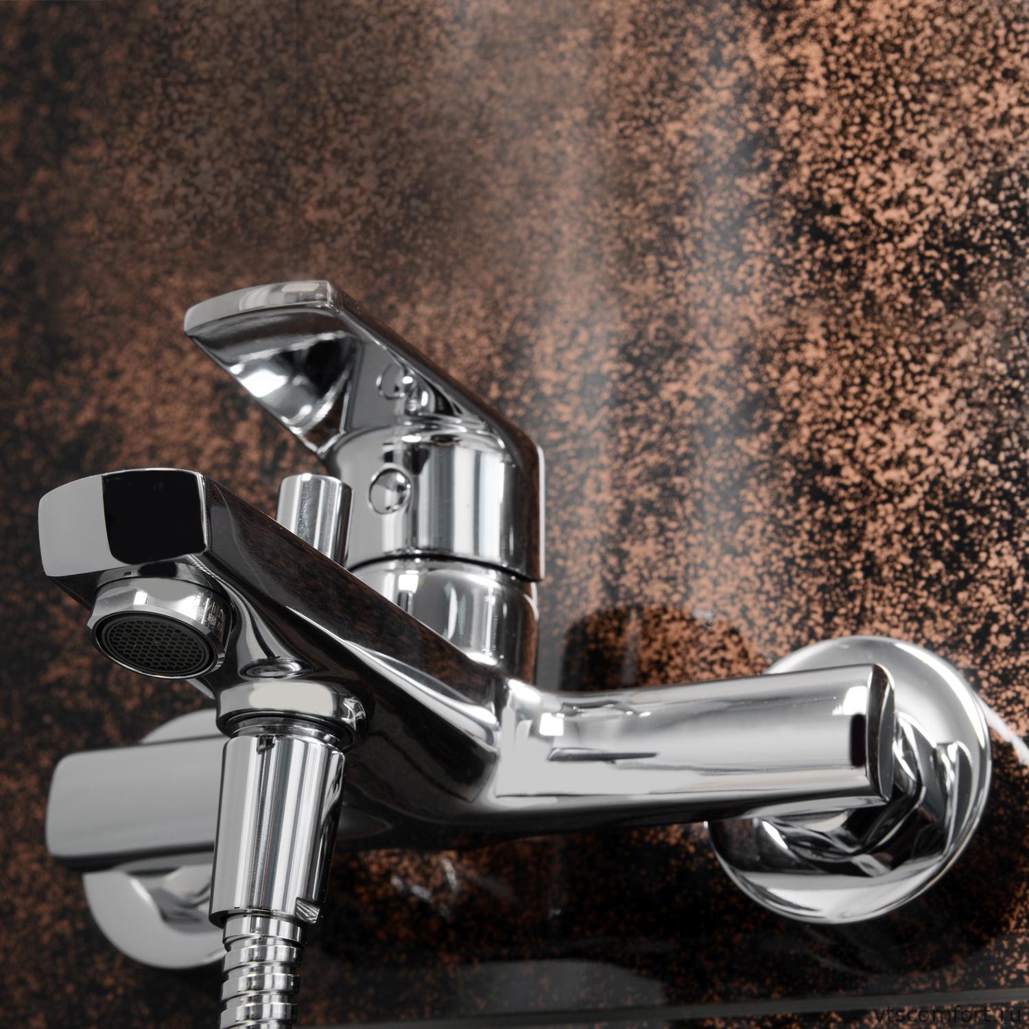 Фото WasserKraft Dill 6101 Смеситель для ванны с коротким изливом Изображение WasserKraft Dill 6101 Смеситель для ванны с коротким изливом